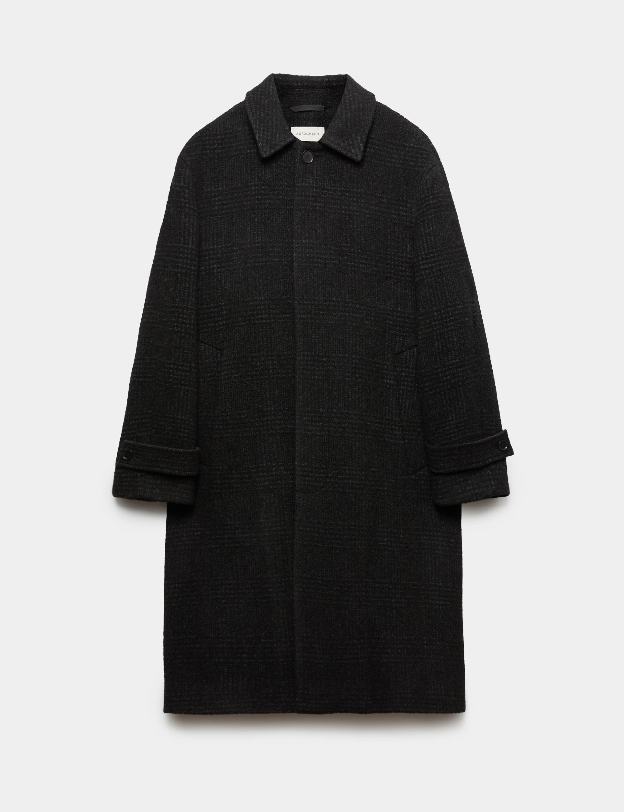 Wool Blend Boucle Car Coat 2 of 7