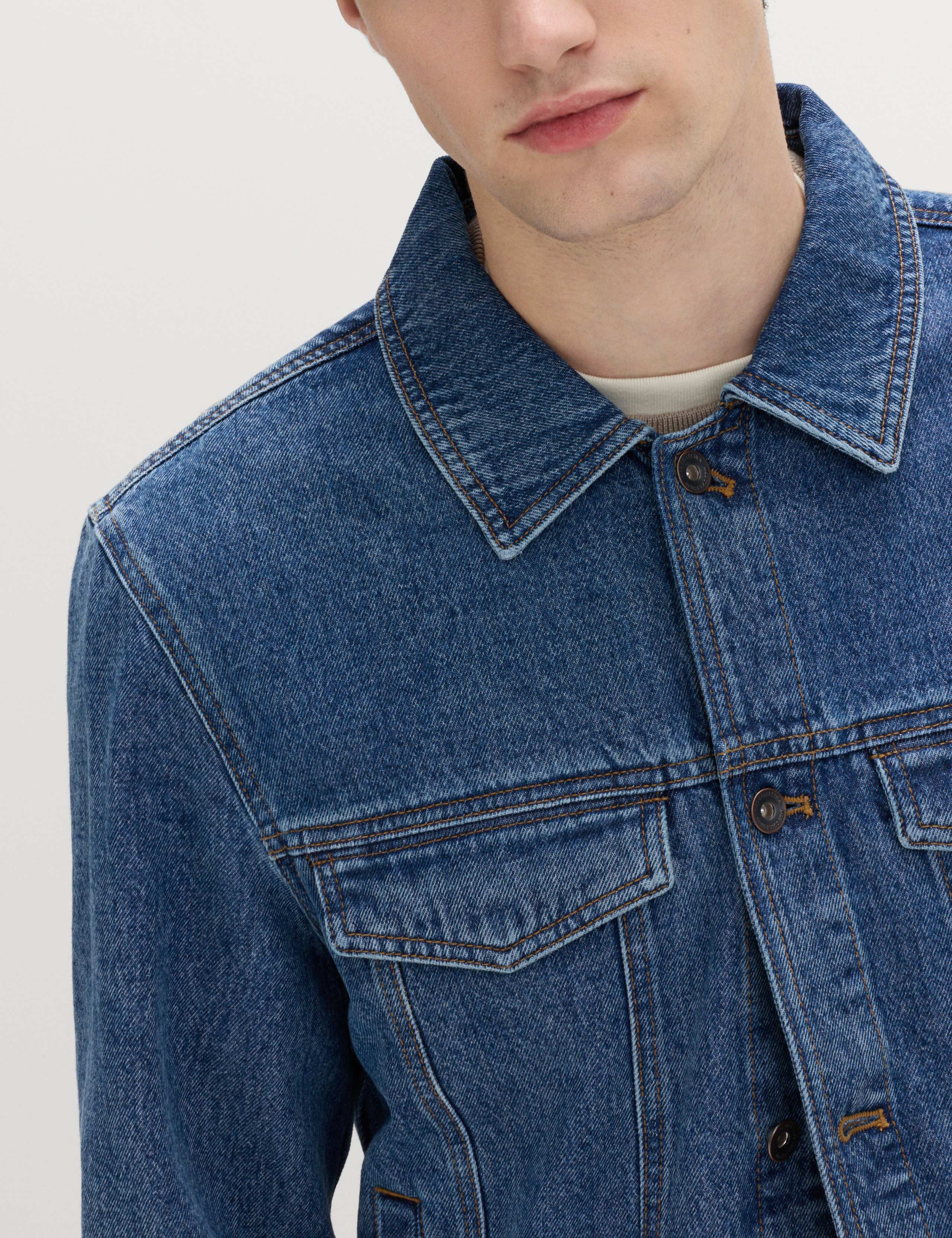 Denim Trucker Jacket 4 of 6