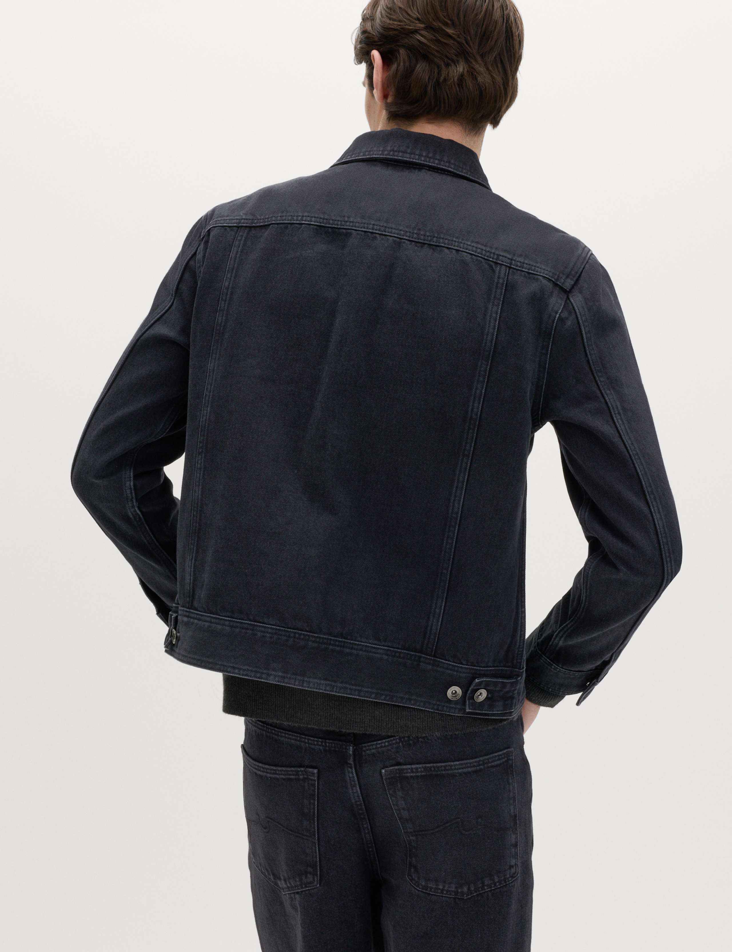 Denim Trucker Jacket 4 of 6