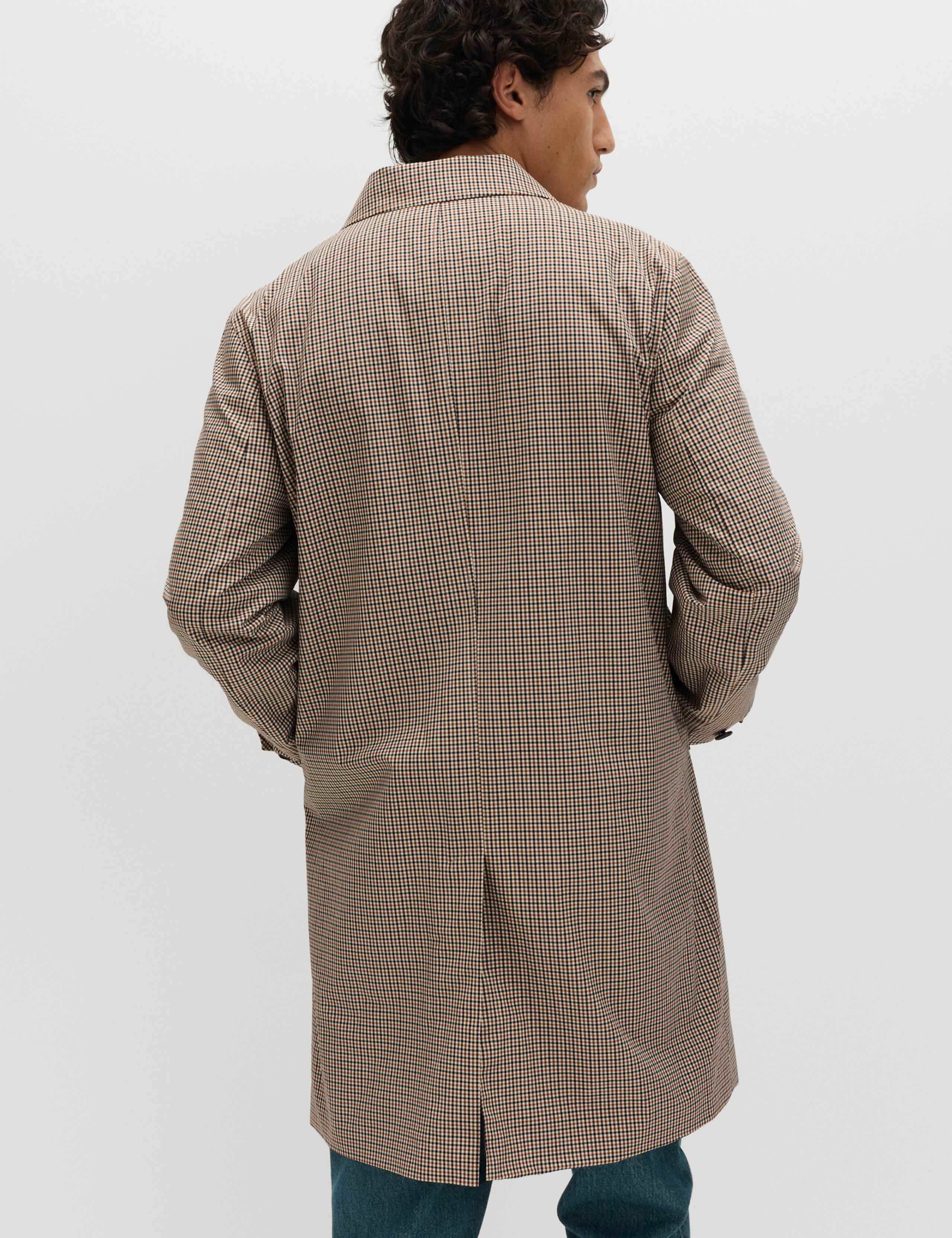 Pure Cotton Check Mac with Stormwear™ 7 of 7