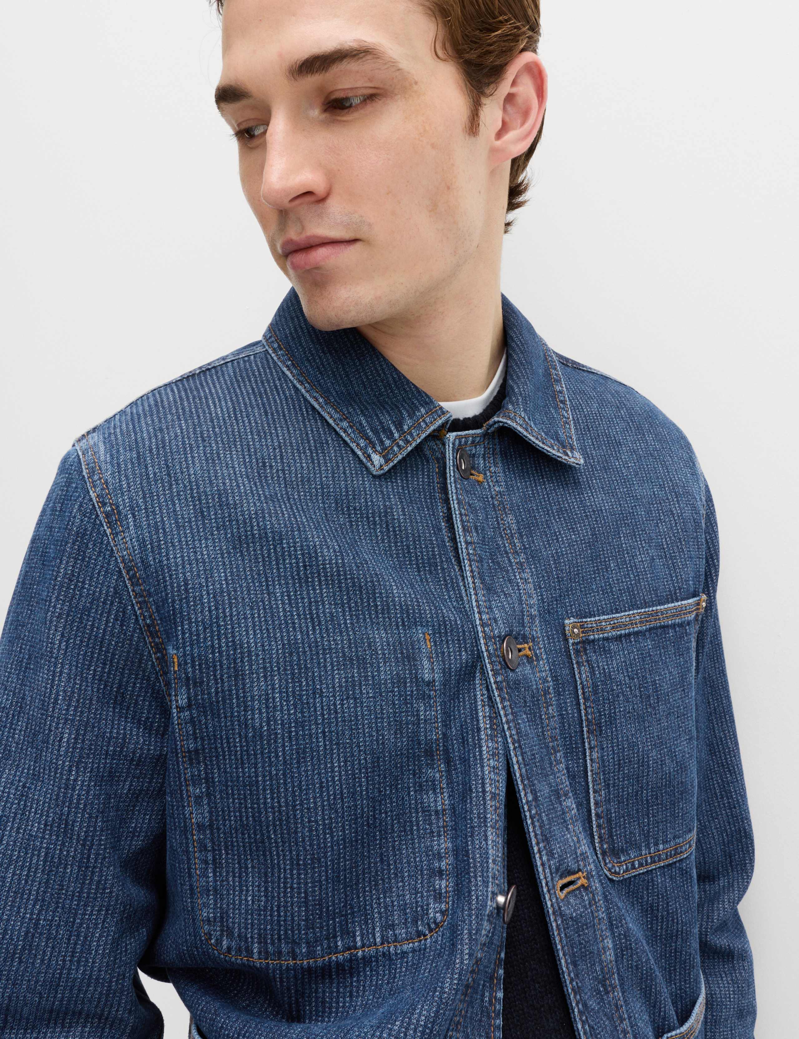 Denim 3 Pocket Chore Jacket 4 of 7