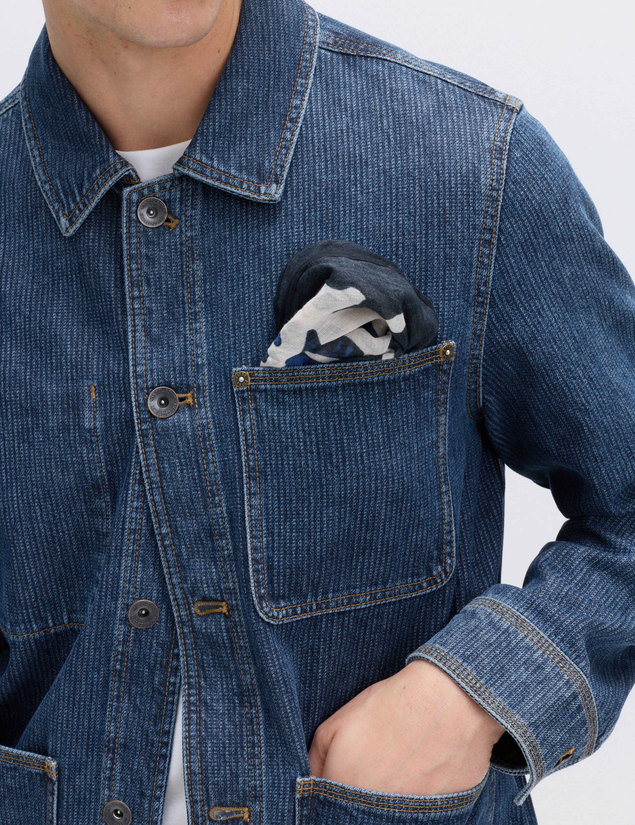 Denim Chore Jacket 5 of 8