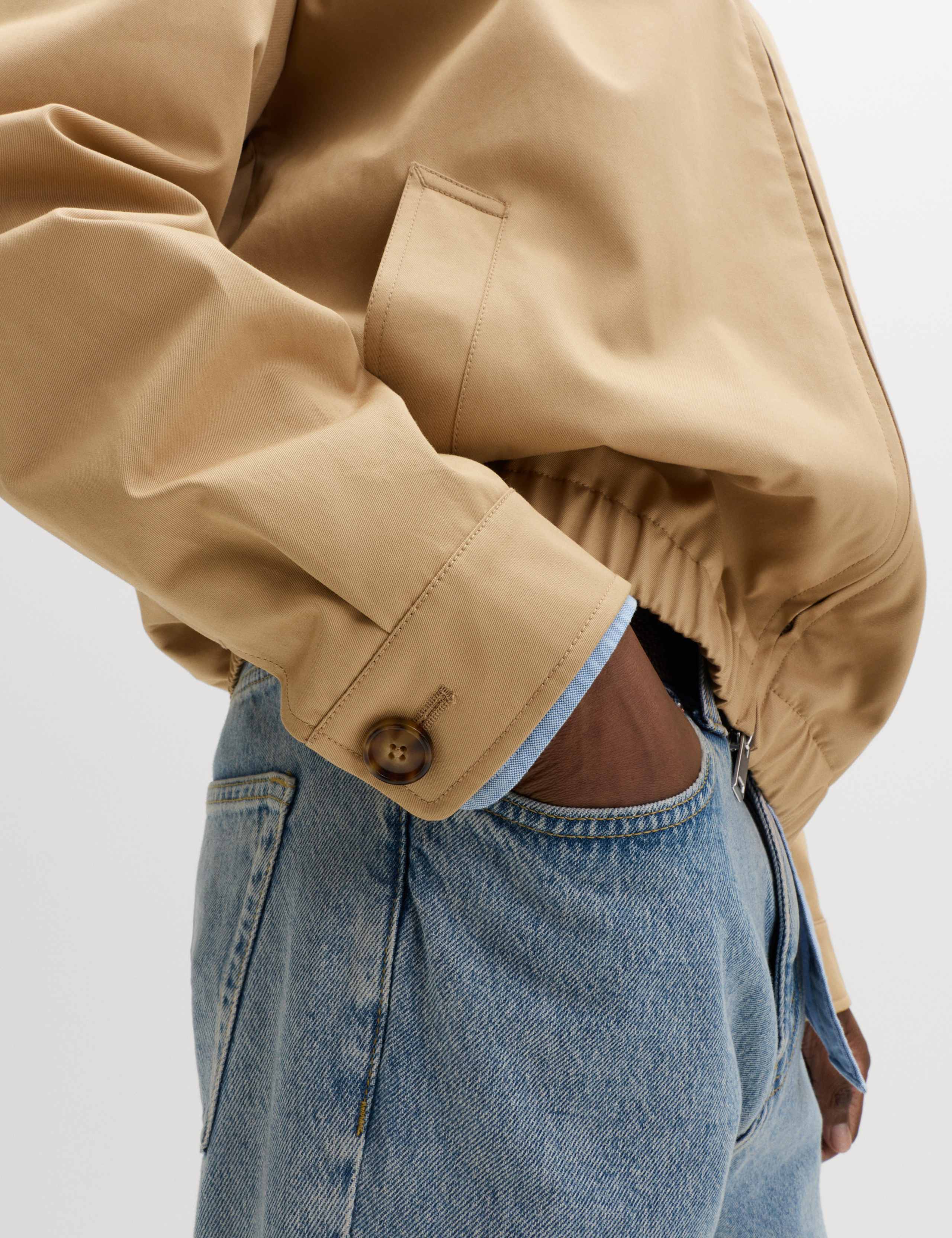 Pure Cotton Harrington Jacket 7 of 7