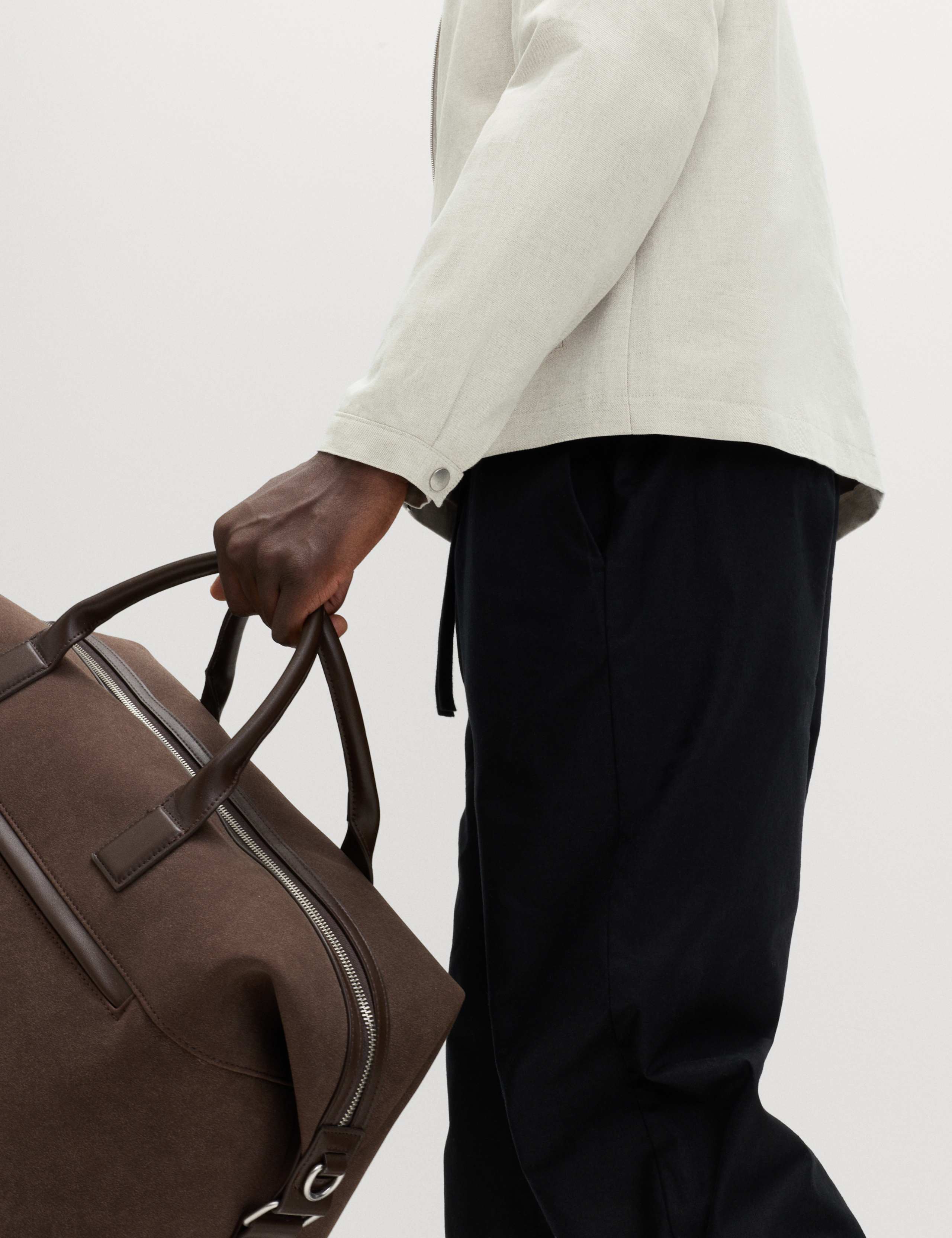 Lightweight Linen Blend Harrington Jacket 4 of 7