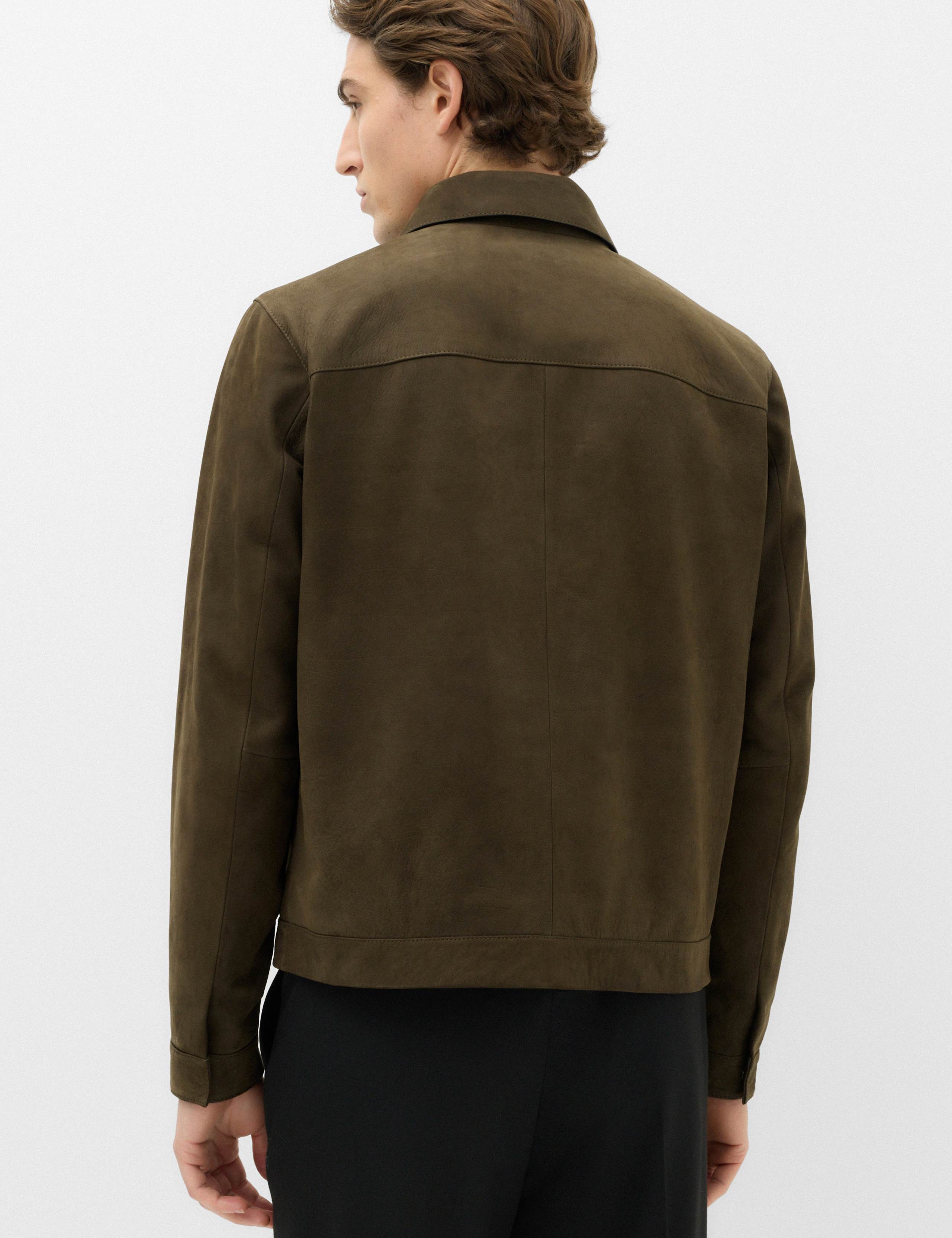 Leather Harrington Jacket 5 of 7