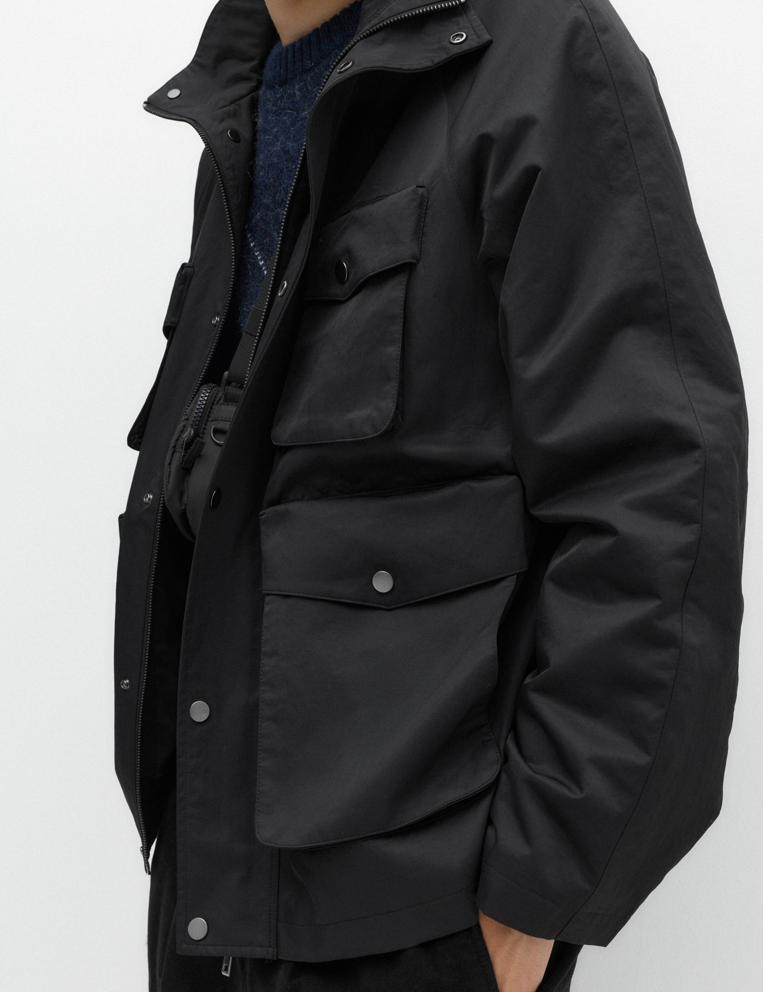 4 Pocket Waterproof Funnel Neck Jacket 4 of 7