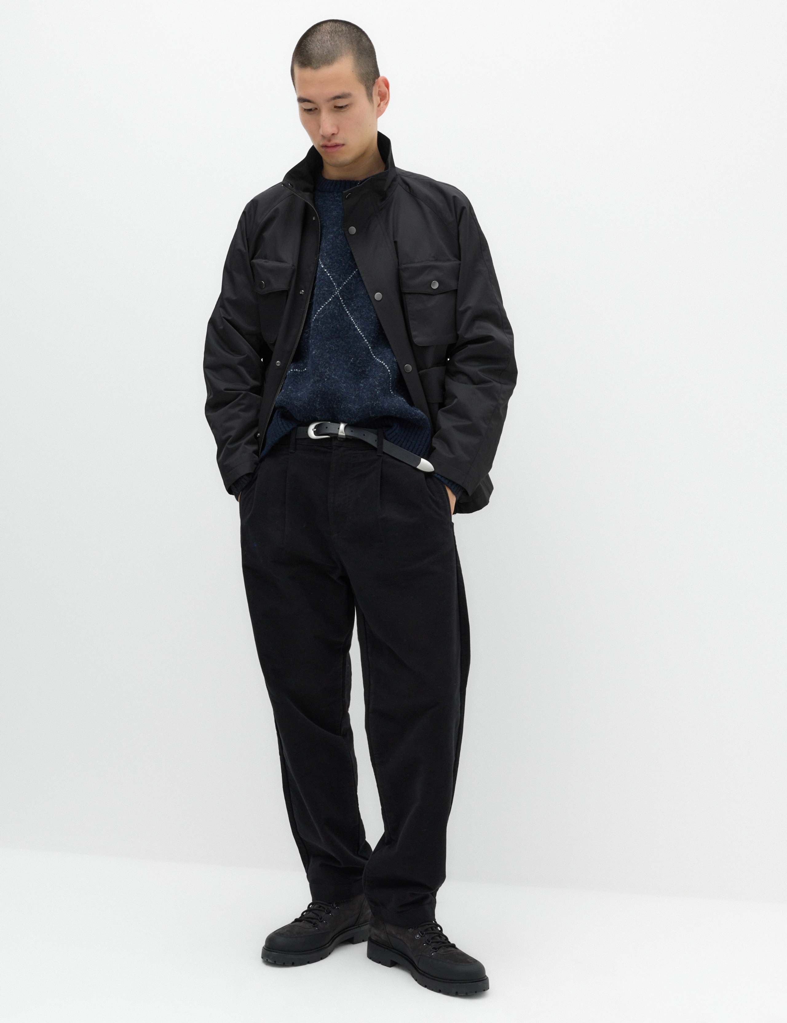 4 Pocket Waterproof Funnel Neck Jacket 7 of 7