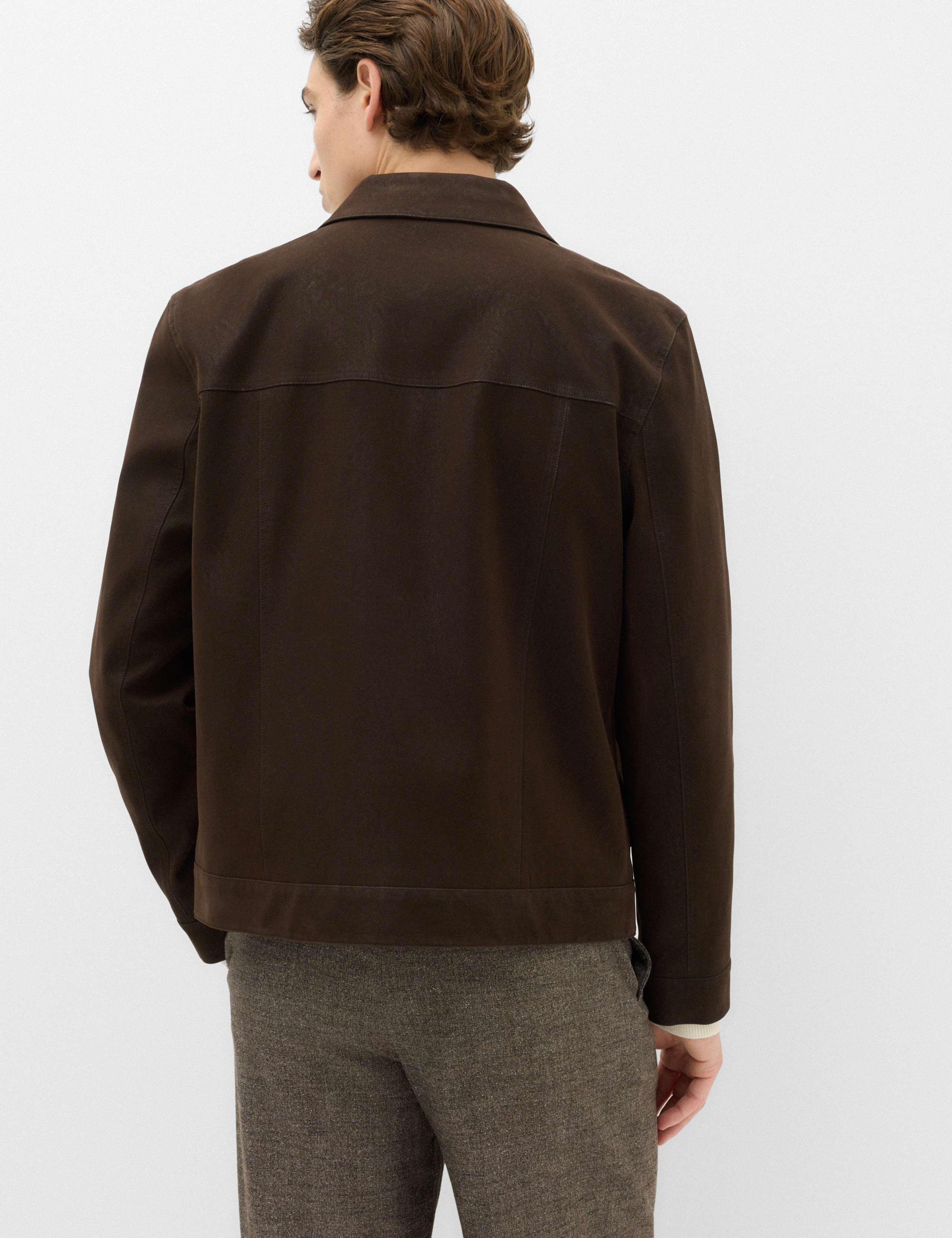 Faux Suede Utility Jacket 5 of 7
