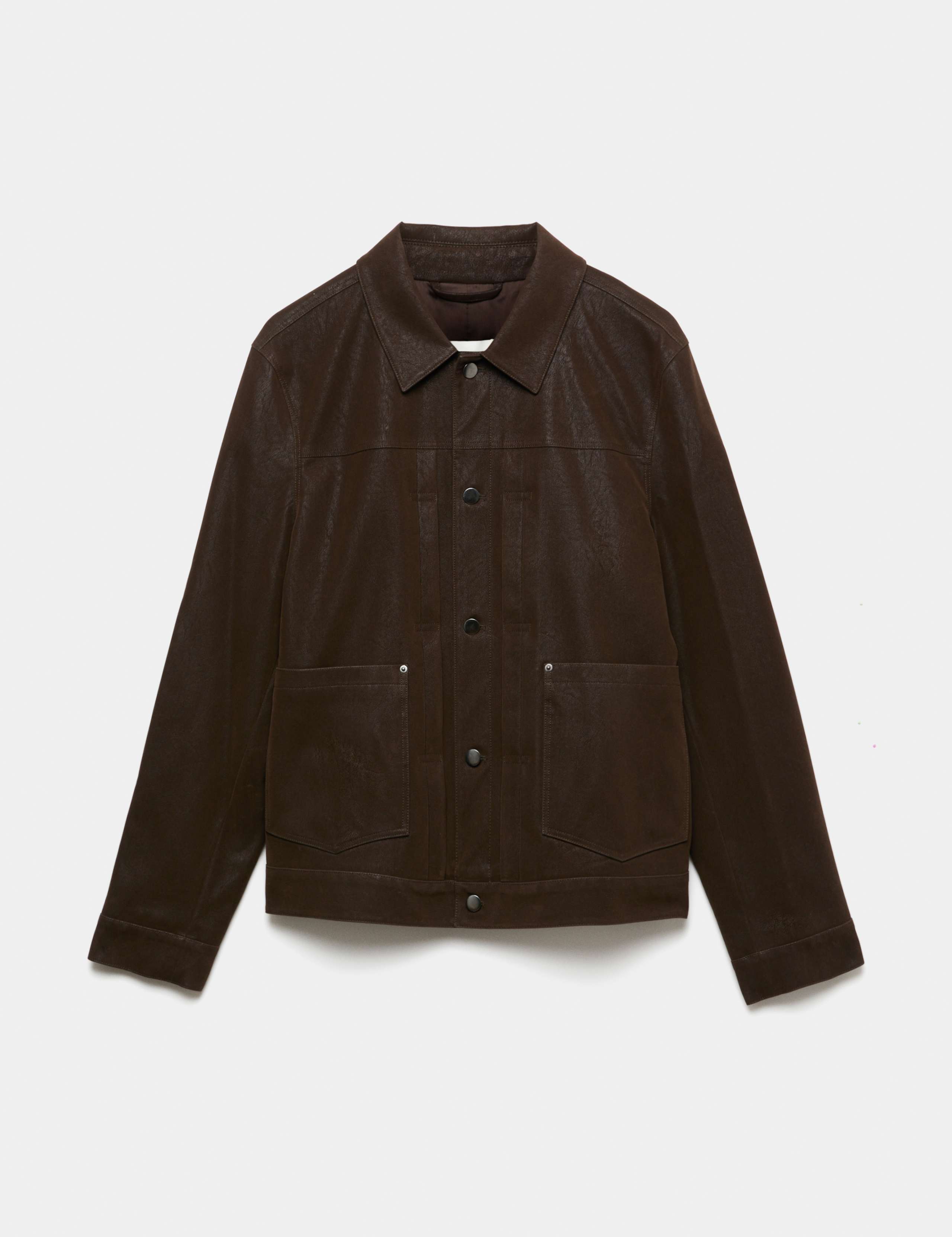 Faux Suede Utility Jacket 2 of 7