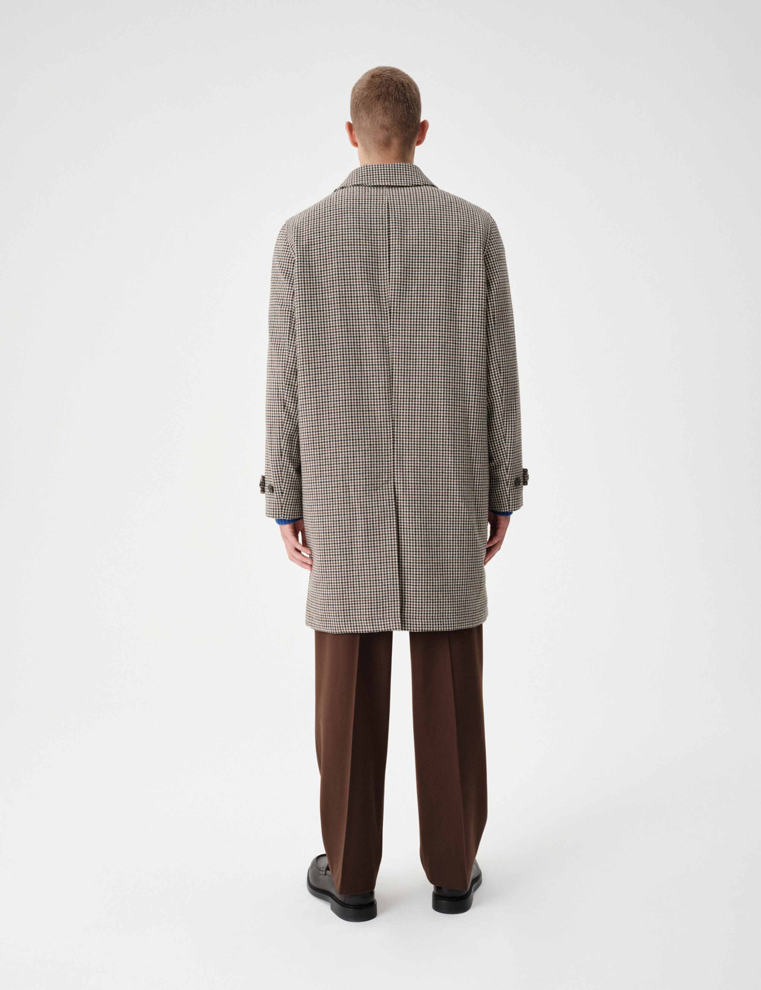 Wool Blend Houndstooth Coat 11 of 11