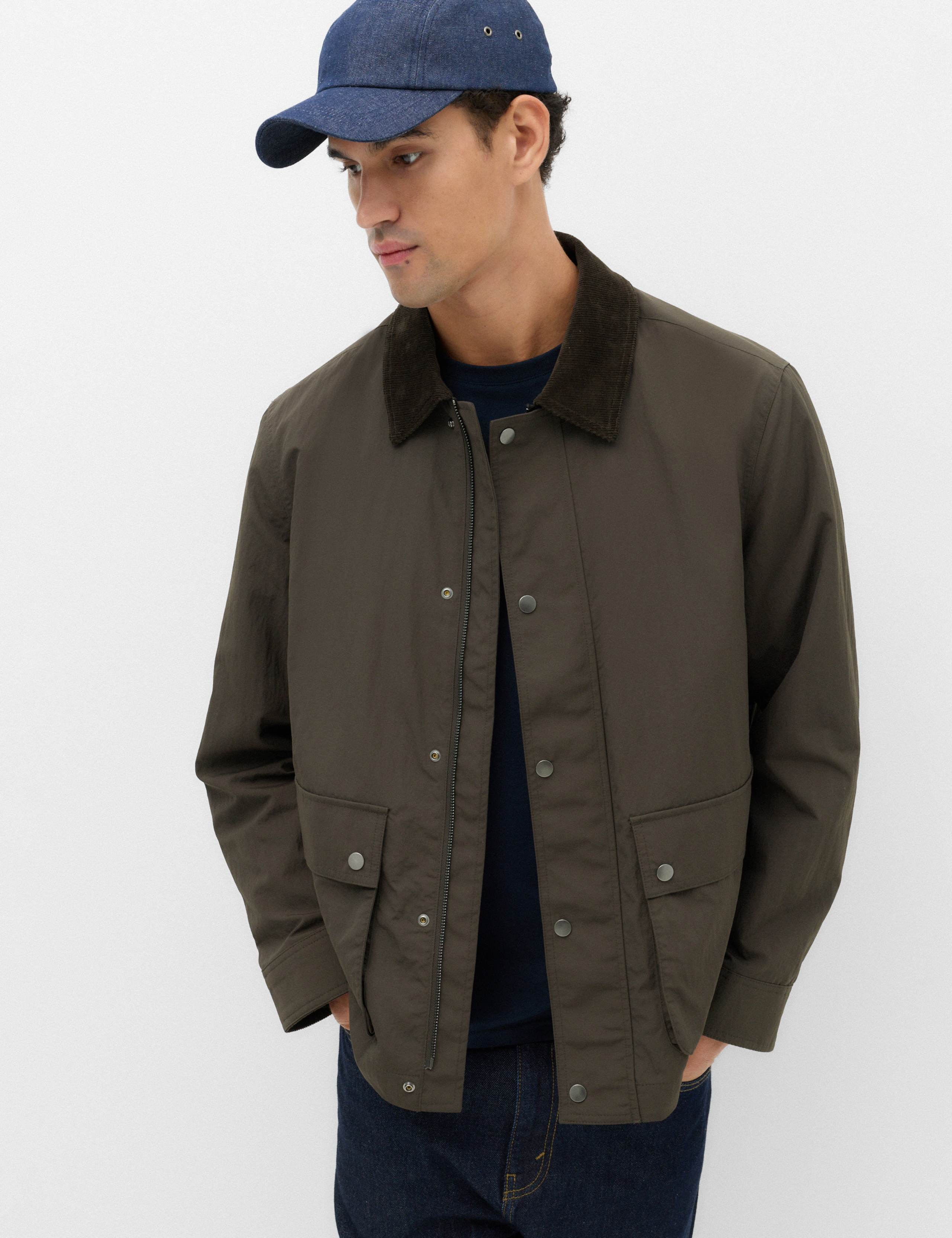 Crinkle Lightweight Barn Jacket 1 of 6