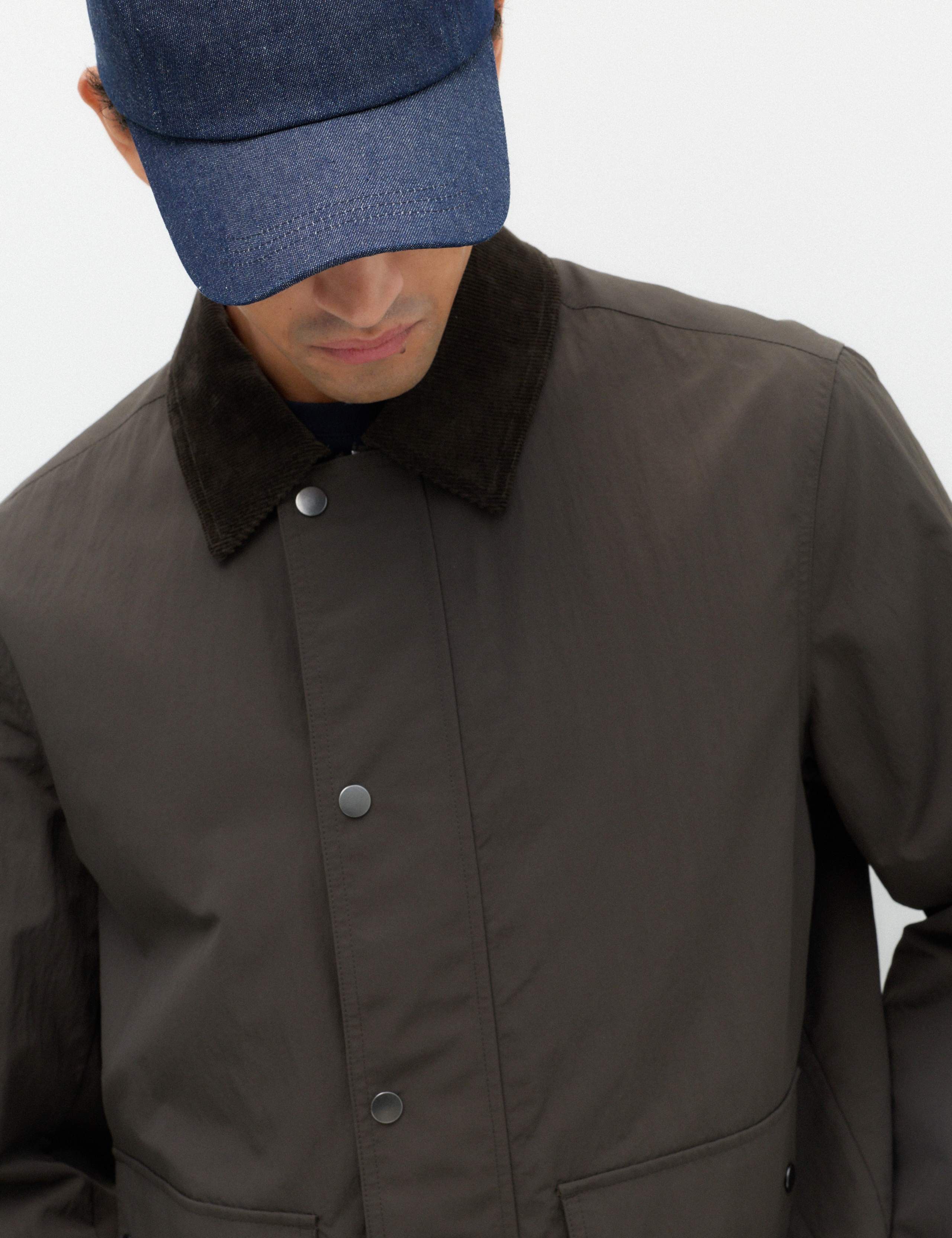 Crinkle Lightweight Barn Jacket 3 of 6