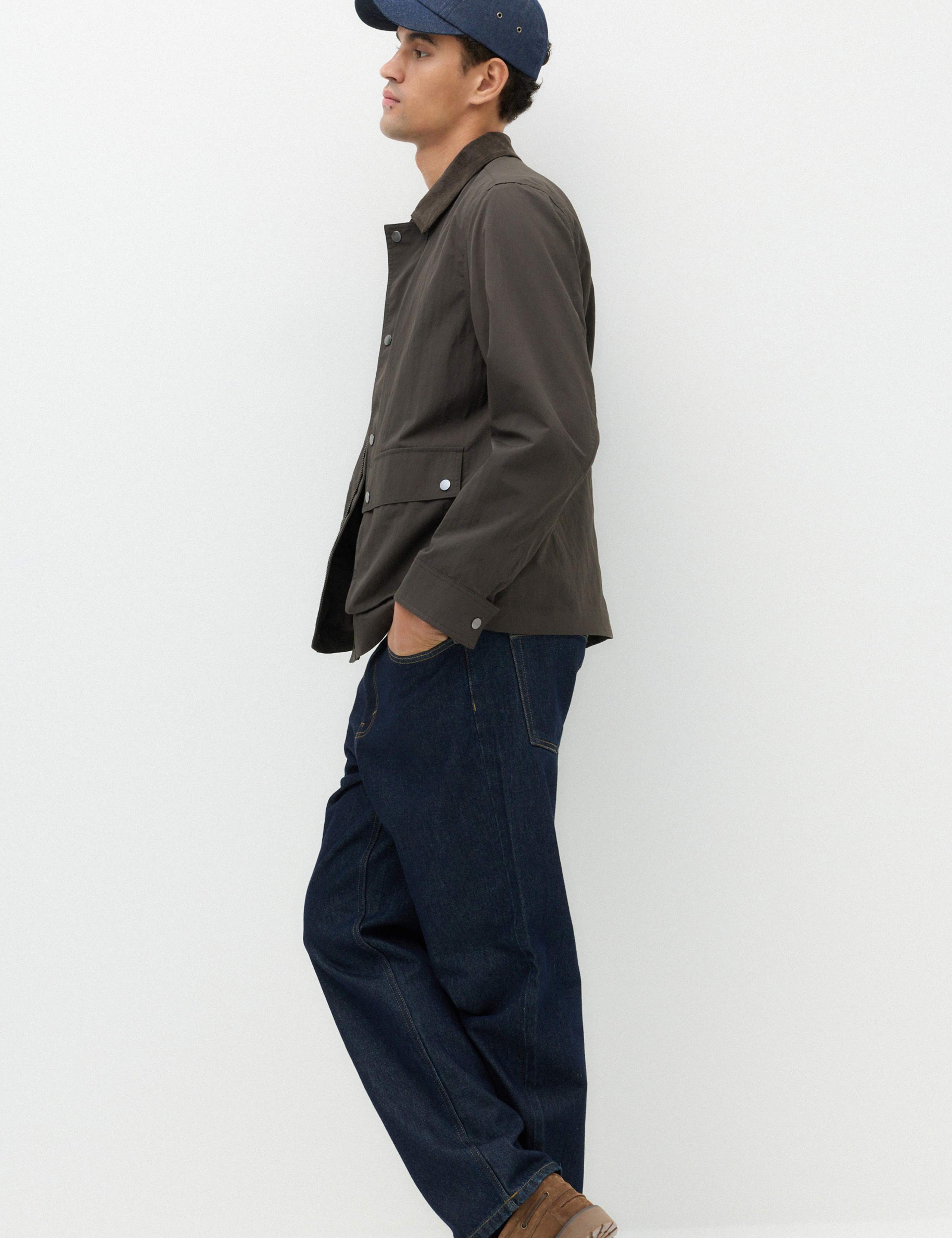 Crinkle Lightweight Barn Jacket 5 of 6