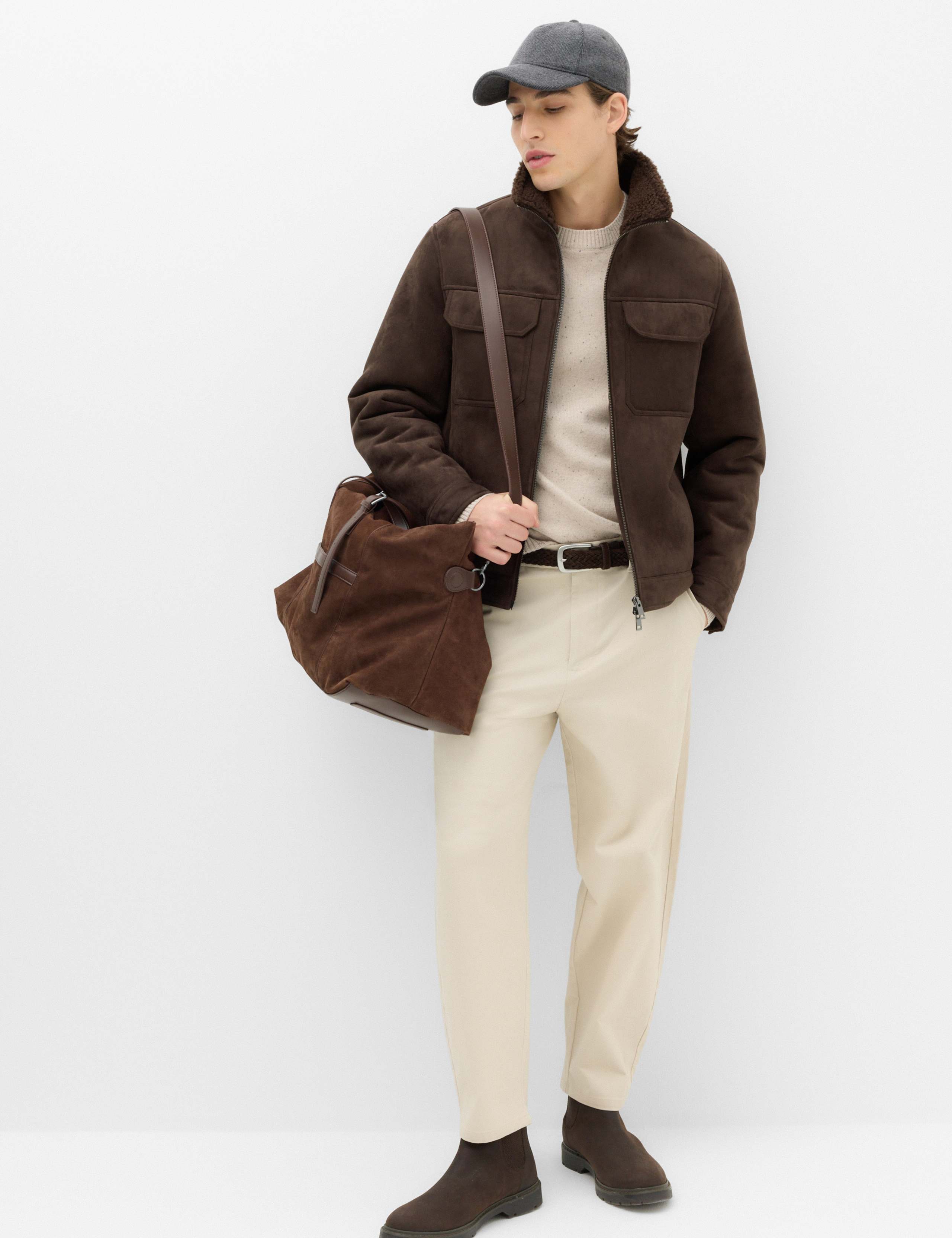 Faux Shearling Overshirt 7 of 7