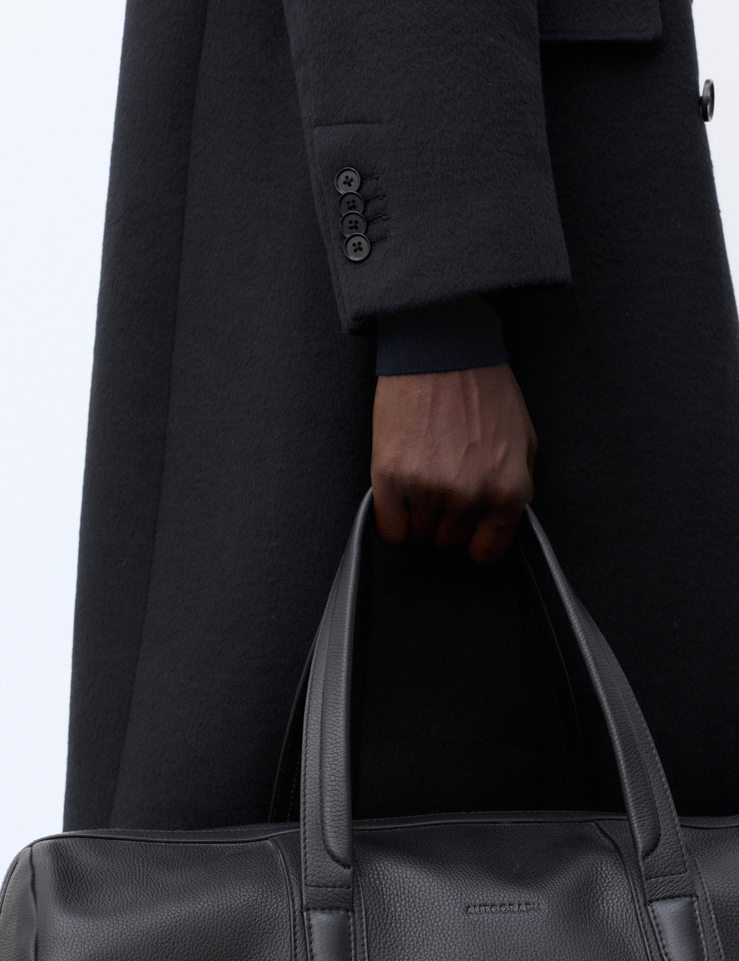 Double Breasted Overcoat with Wool 8 of 8