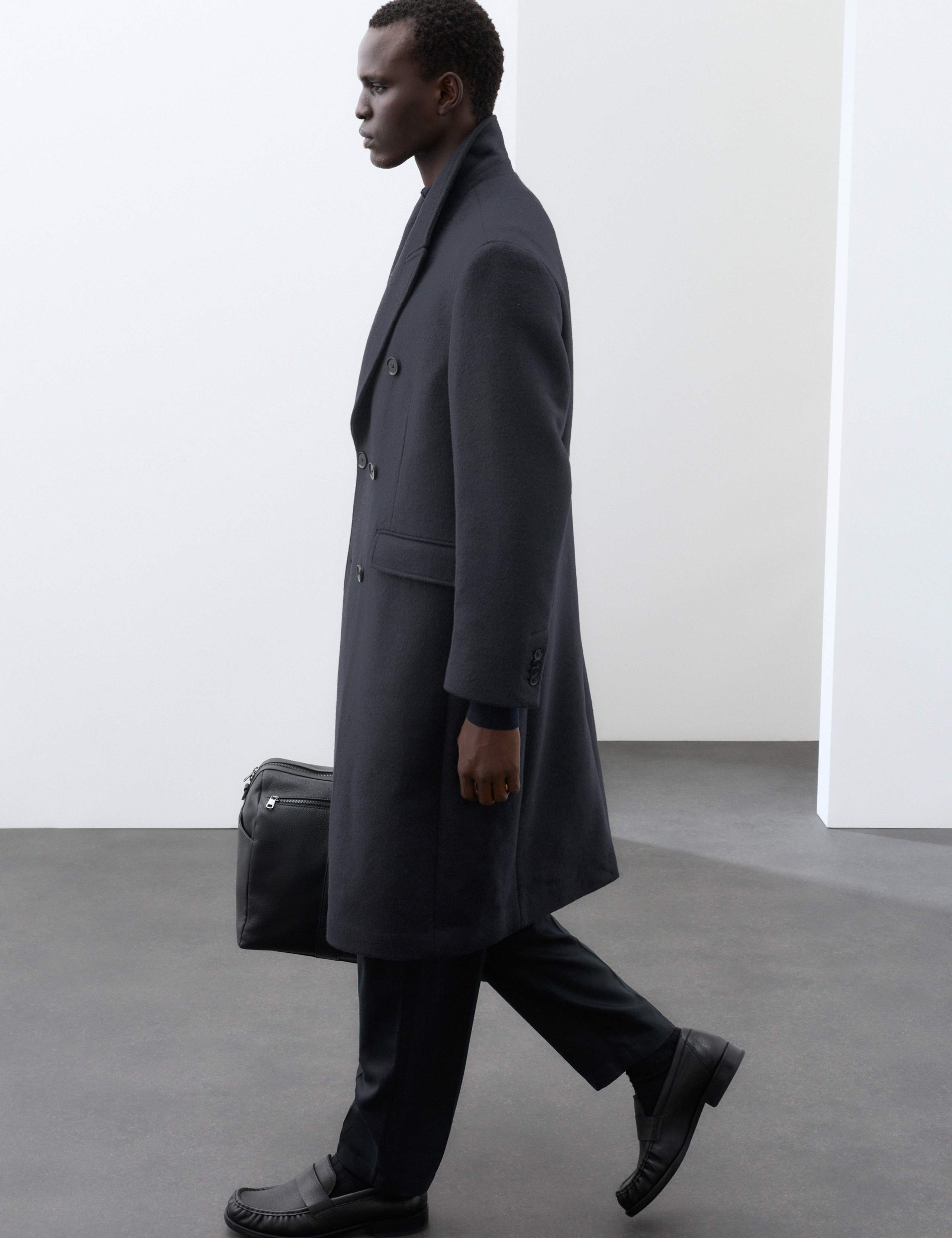 Double Breasted Overcoat with Wool 5 of 8