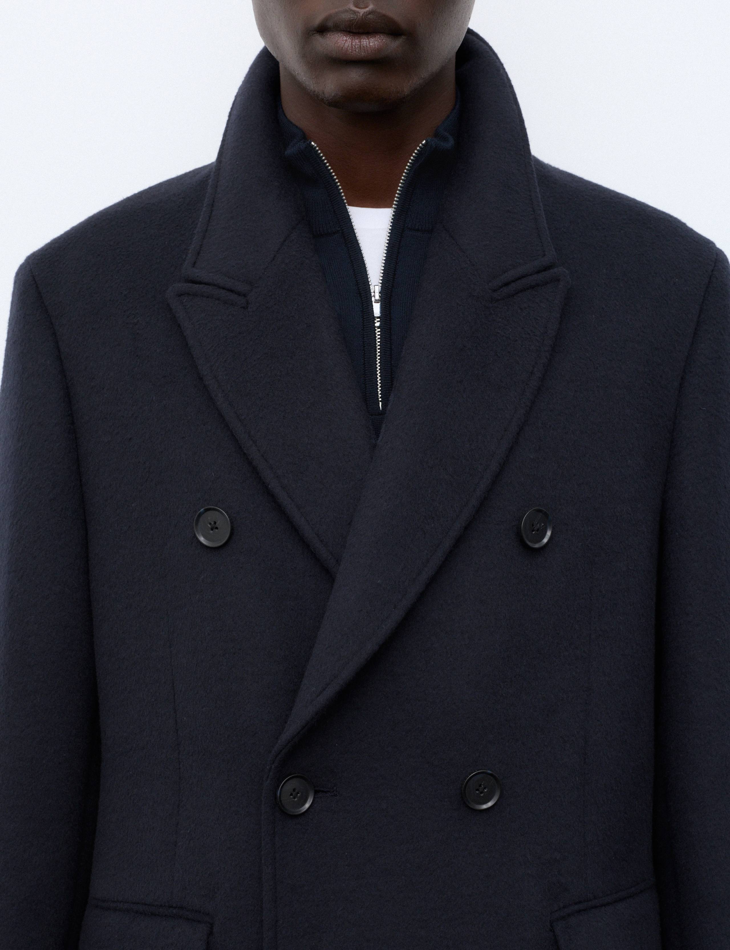 Double Breasted Overcoat with Wool 6 of 8
