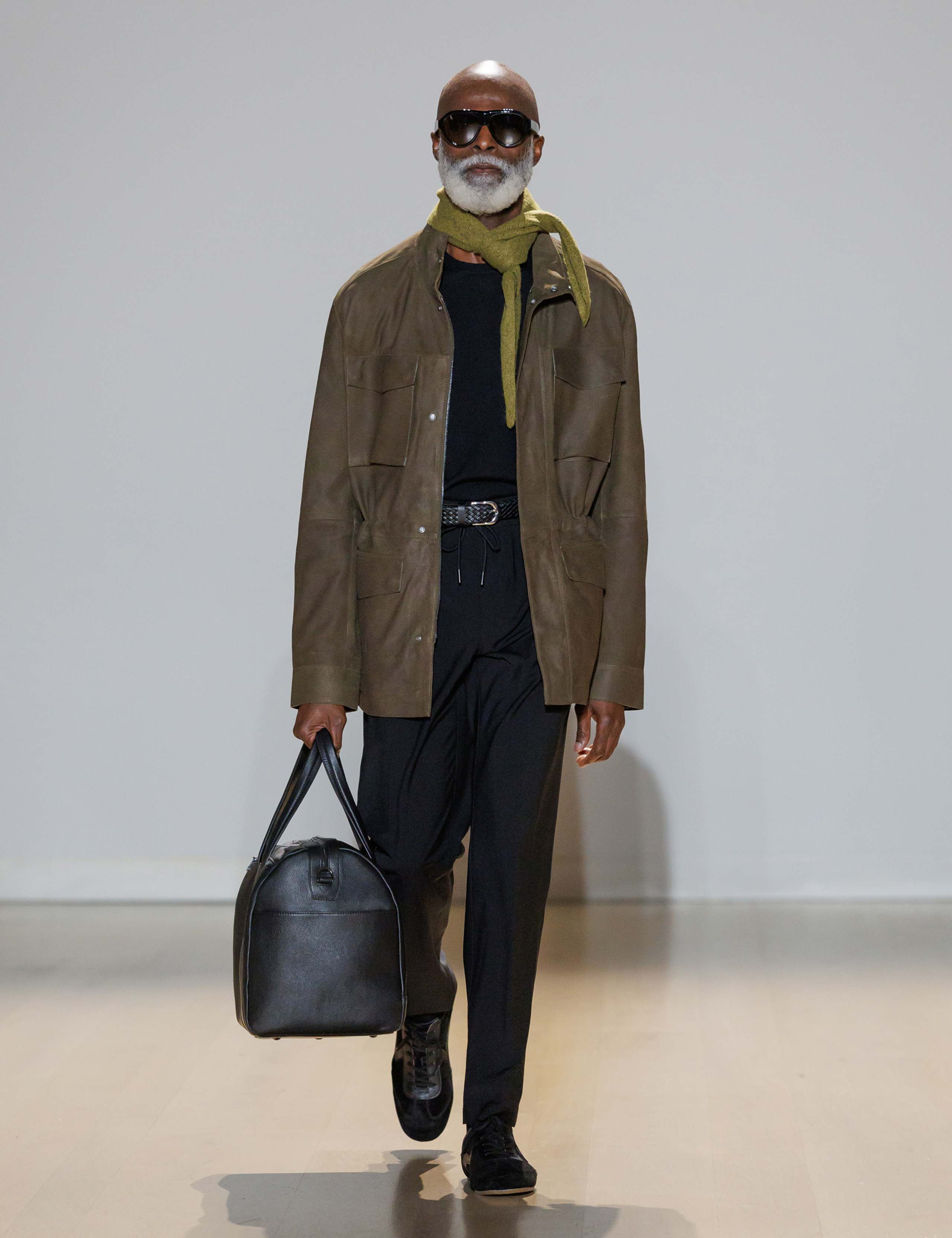 Leather Nubuck Four Pocket Jacket 1 of 9