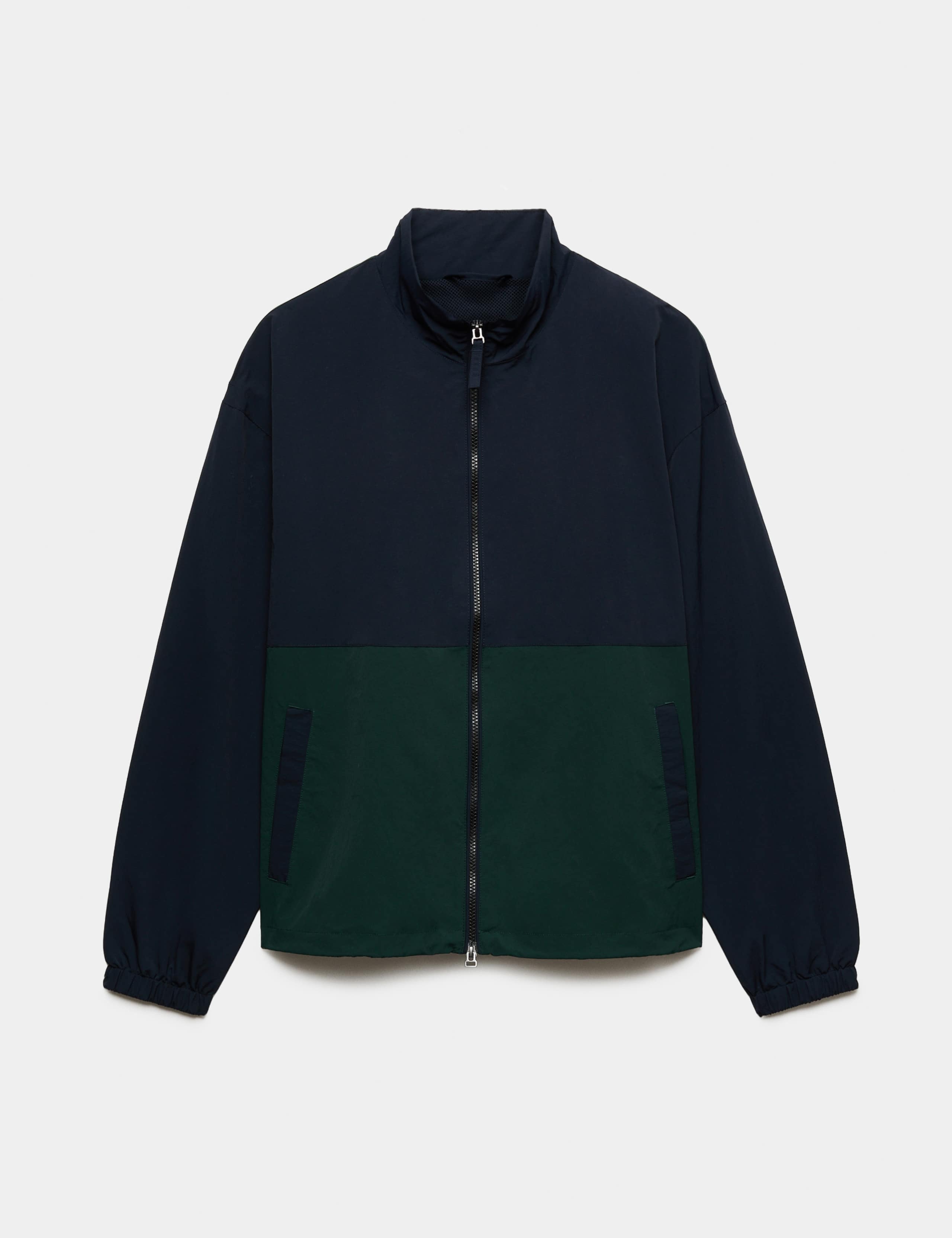 Colour Block Zip Through Jacket 1 of 1