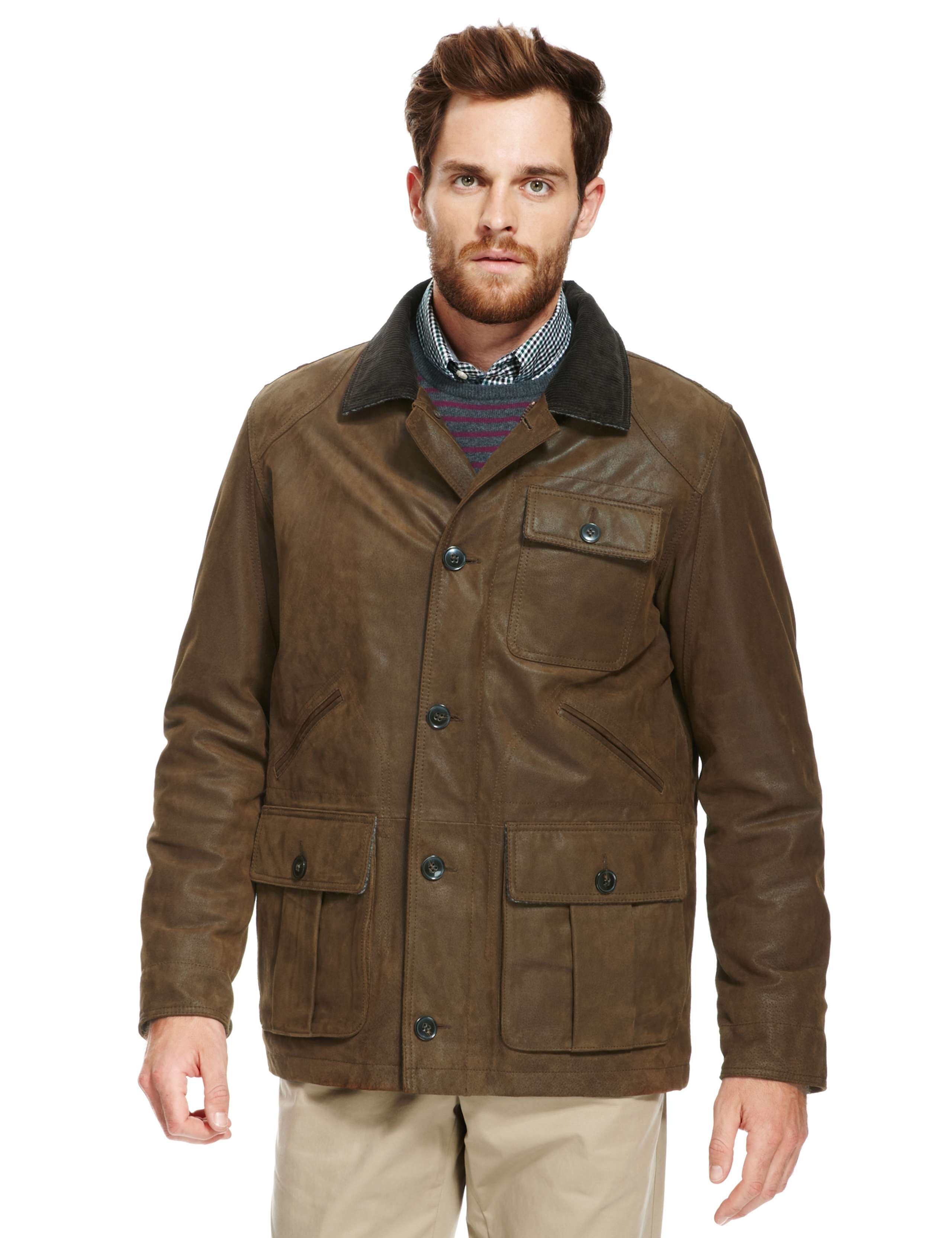 Leather Jacket with British Wool Lining 1 of 8