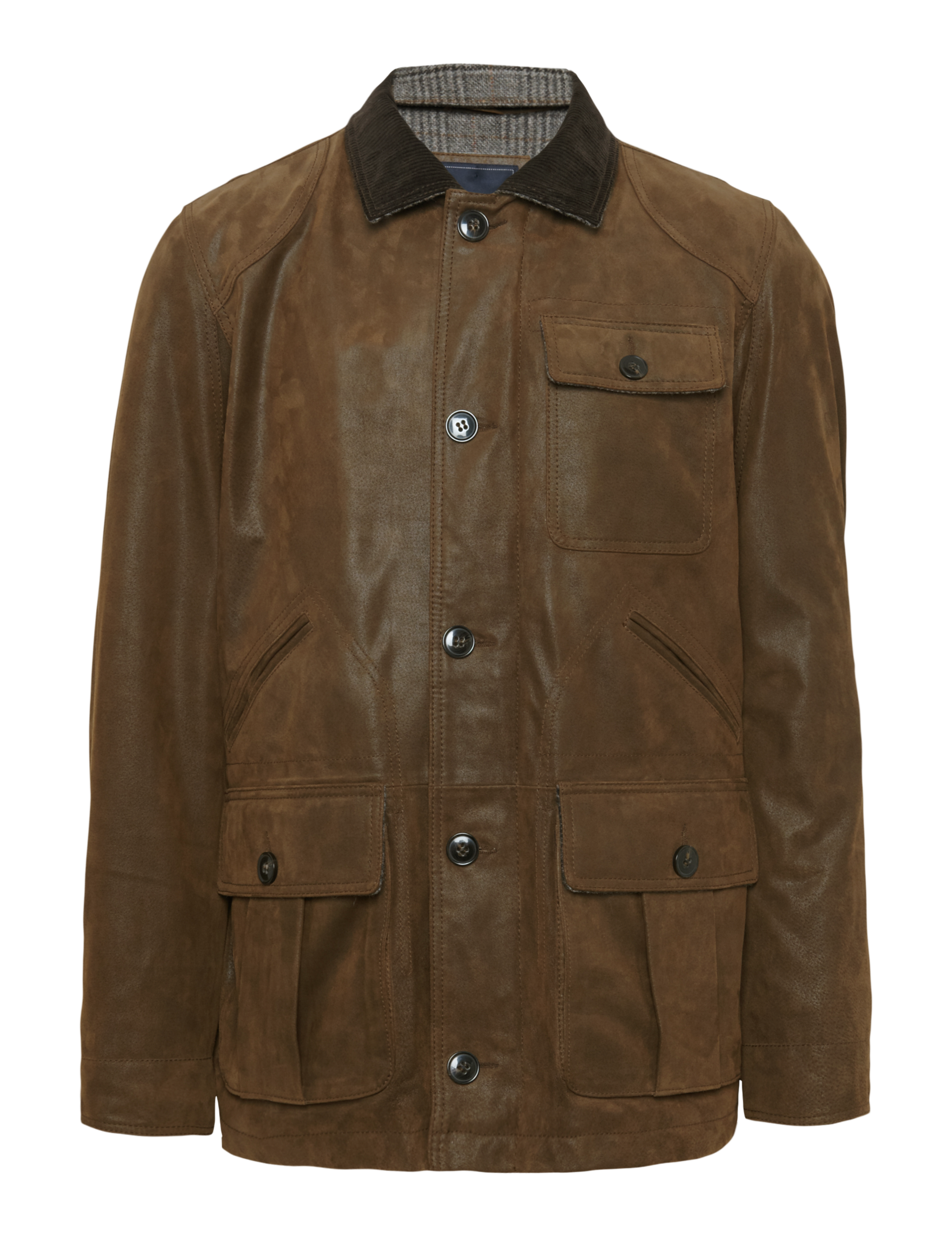 Leather Jacket with British Wool Lining 2 of 8