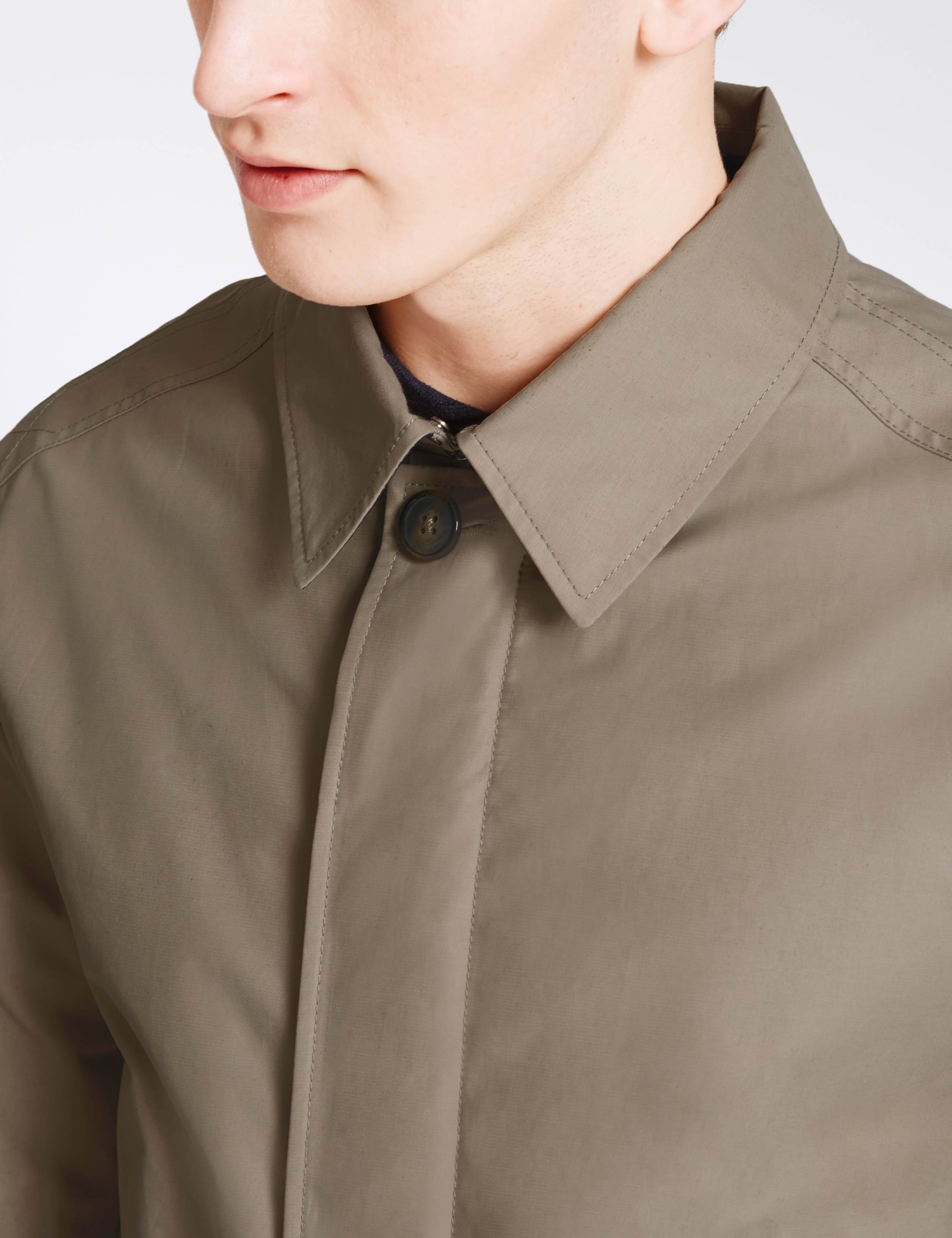 Collared Neck Mac with Stormwear™ 4 of 7