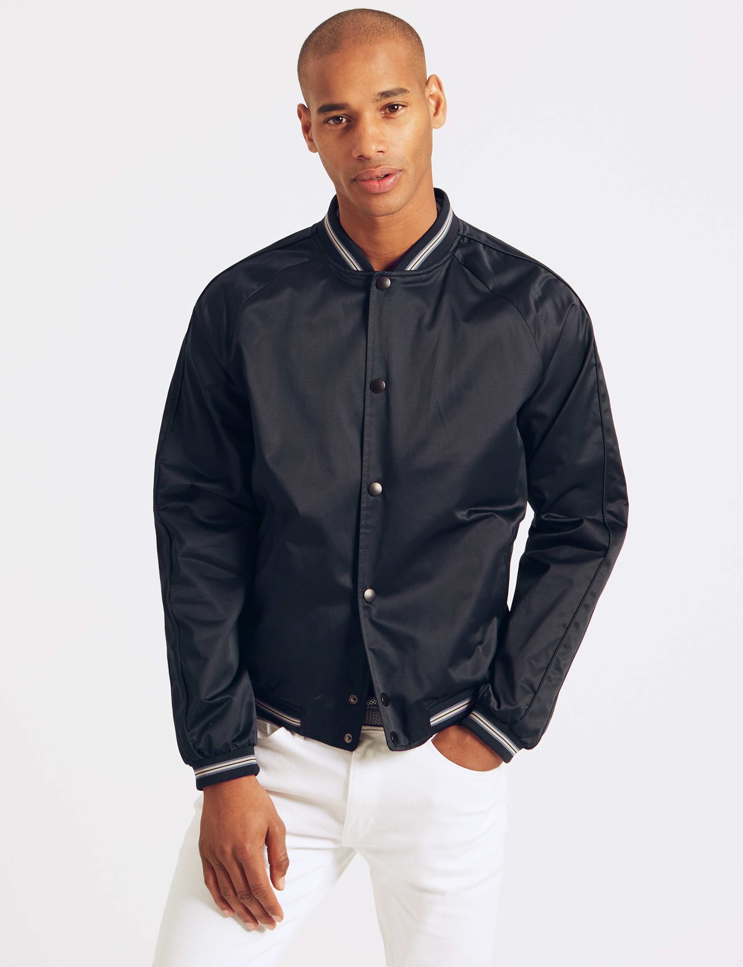 Satin Bomber with Stormwear™ 1 of 6