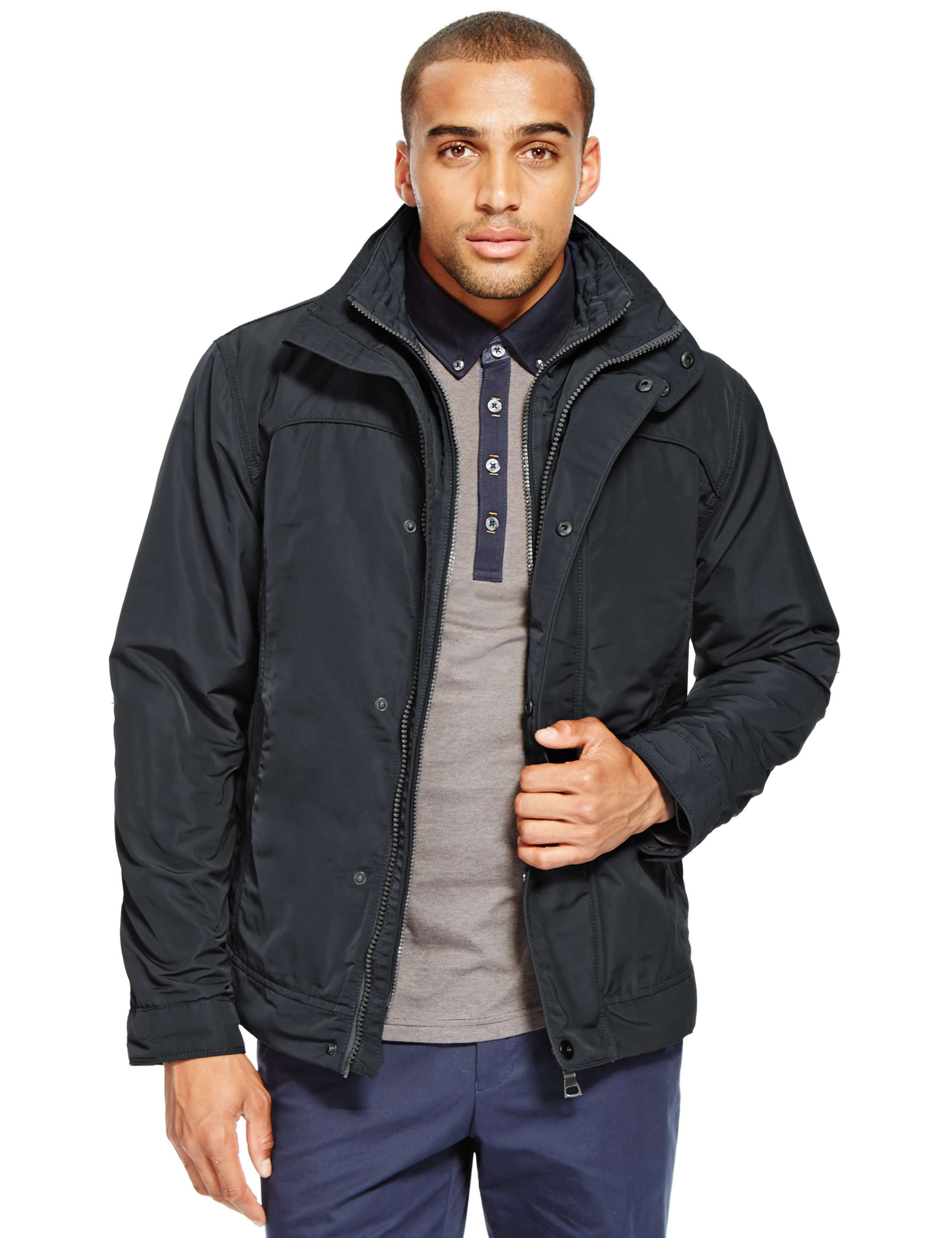 Jacket with Shape Memory Fabric & Stormwear™ 1 of 7