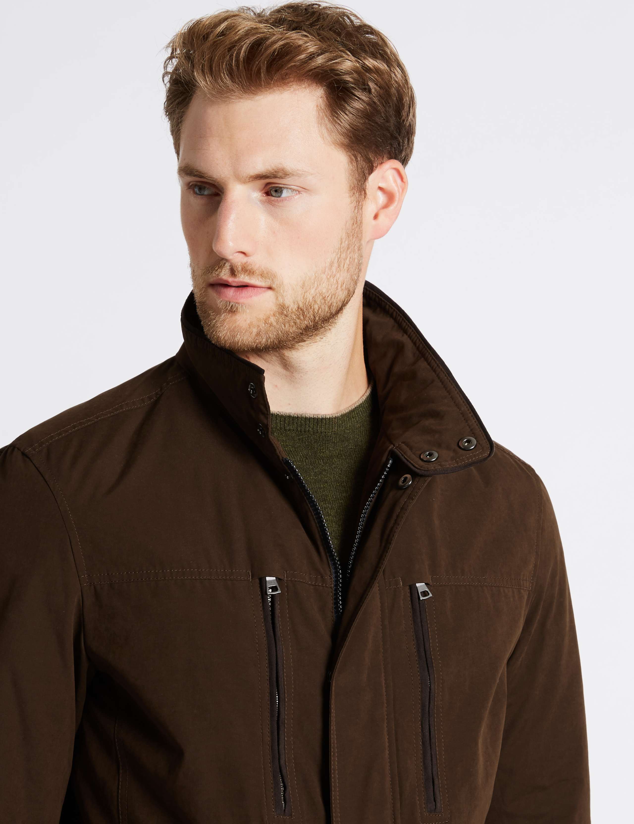 Cotton Blend Jacket with Stormwear™ 4 of 7