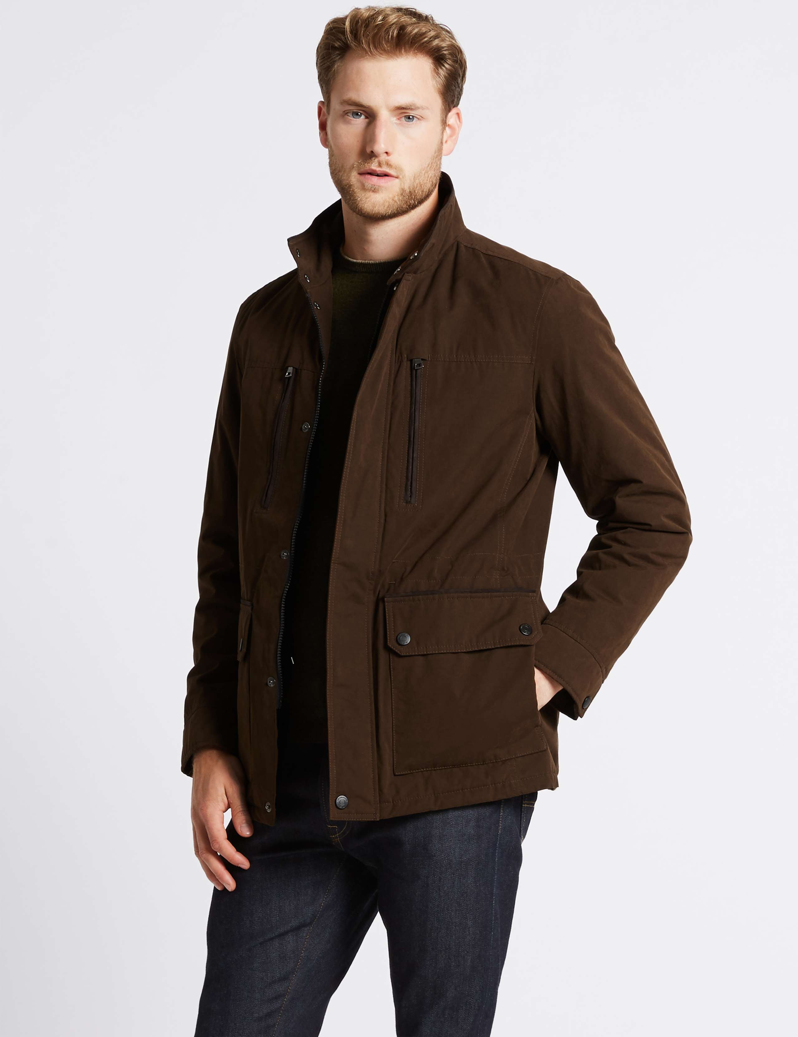 Cotton Blend Jacket with Stormwear™ 6 of 7