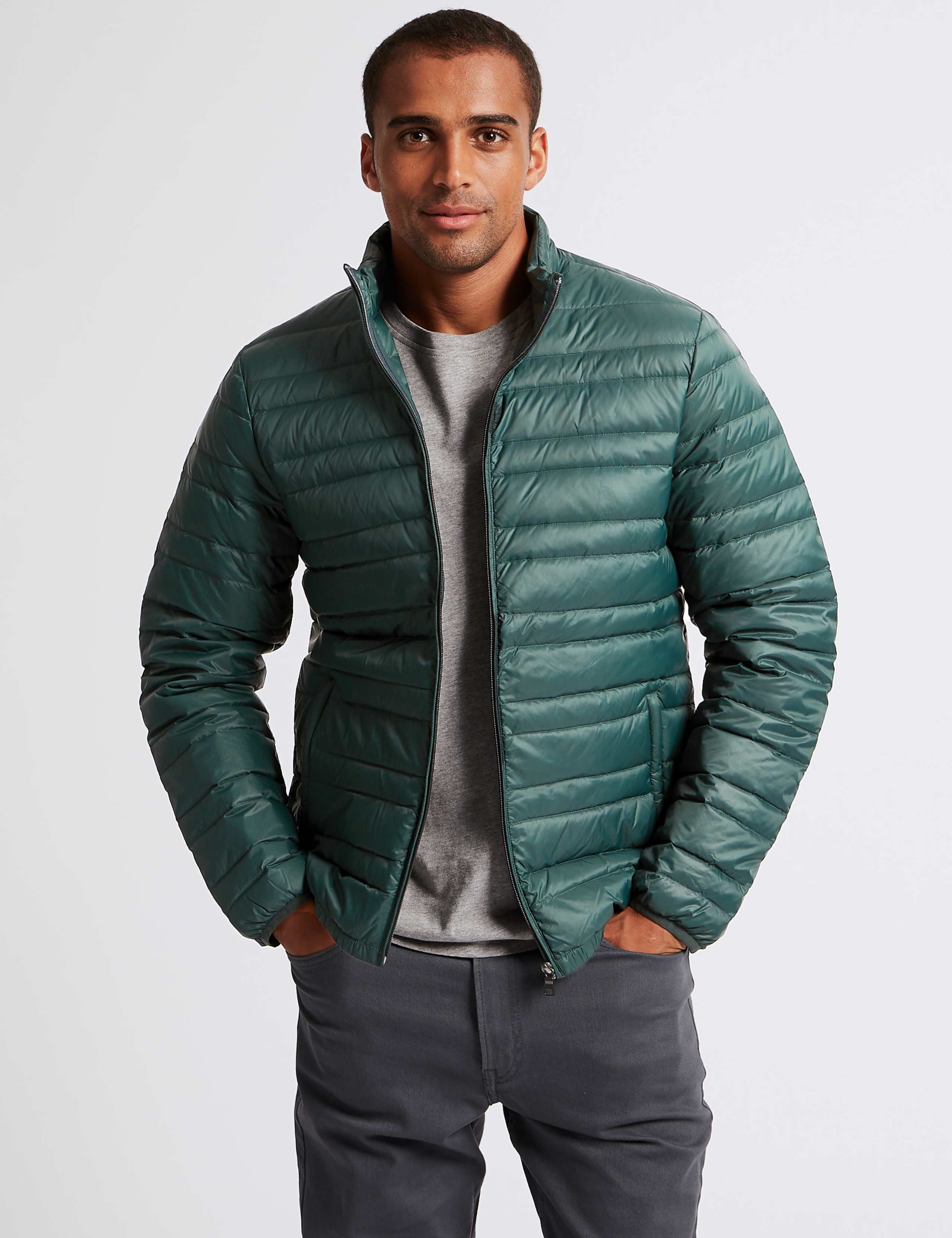 Down & Feather Jacket with Stormwear™ 1 of 6