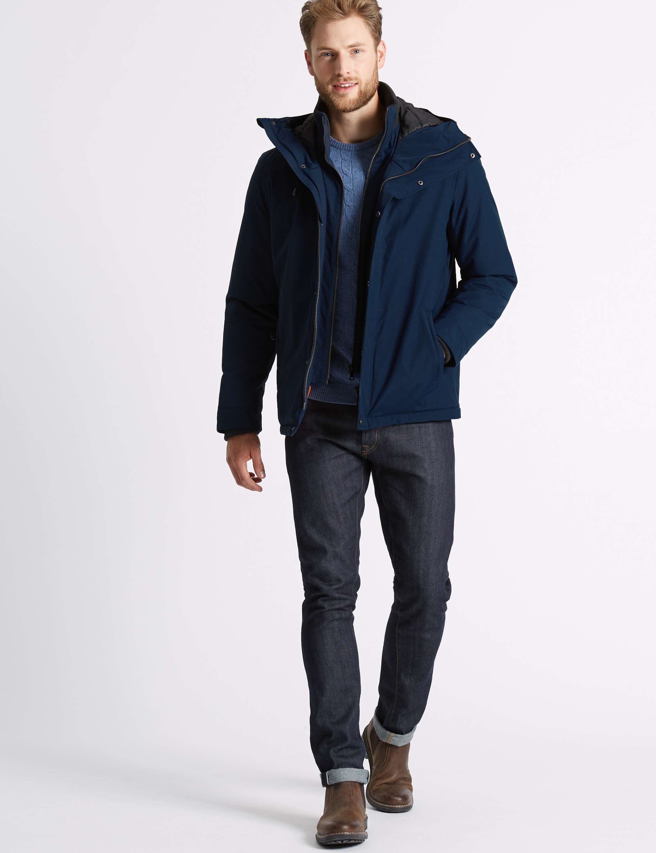 Hooded Fleece Jacket with Stormwear™ 3 of 6