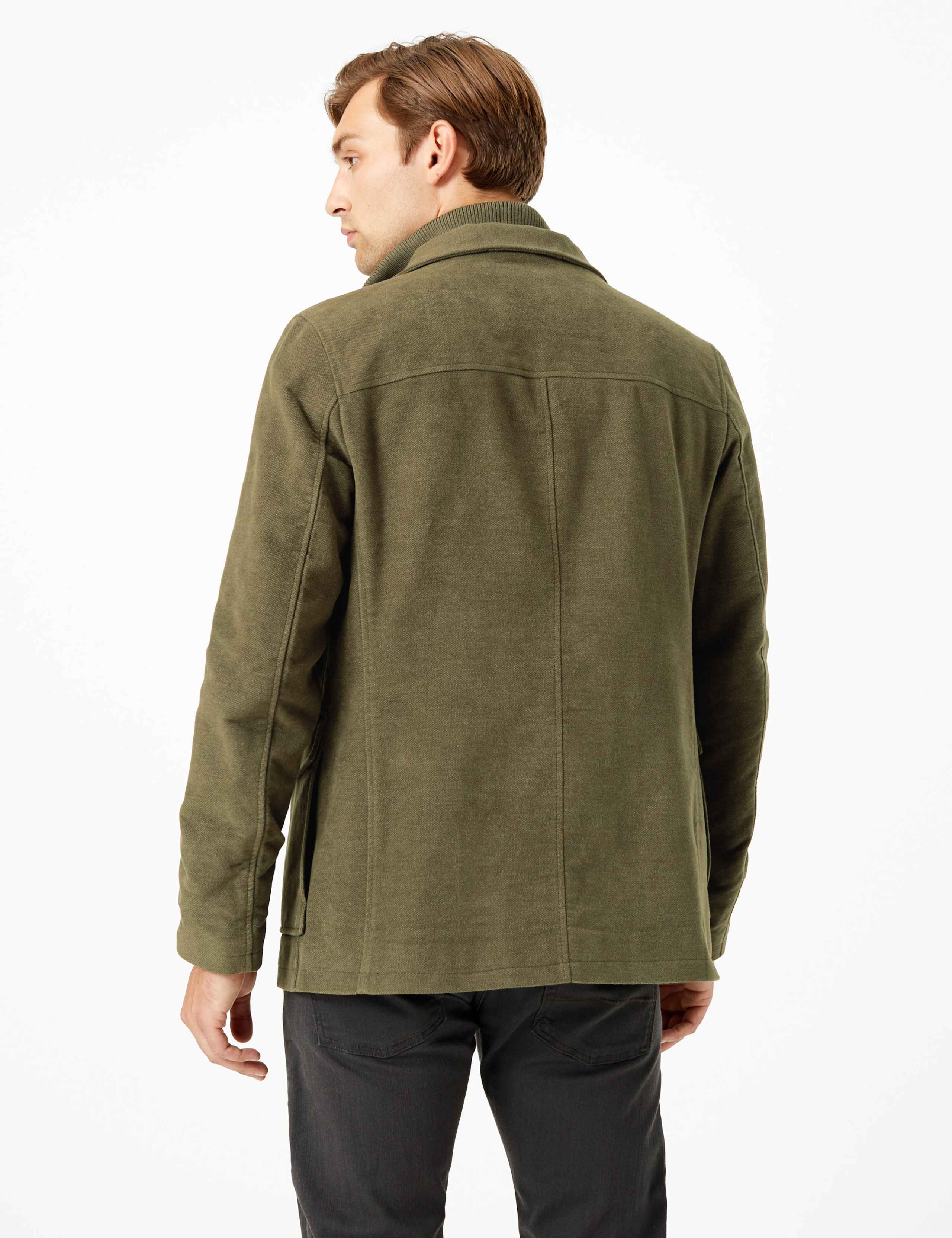 Cotton Rich Italian Moleskin Coat 5 of 7