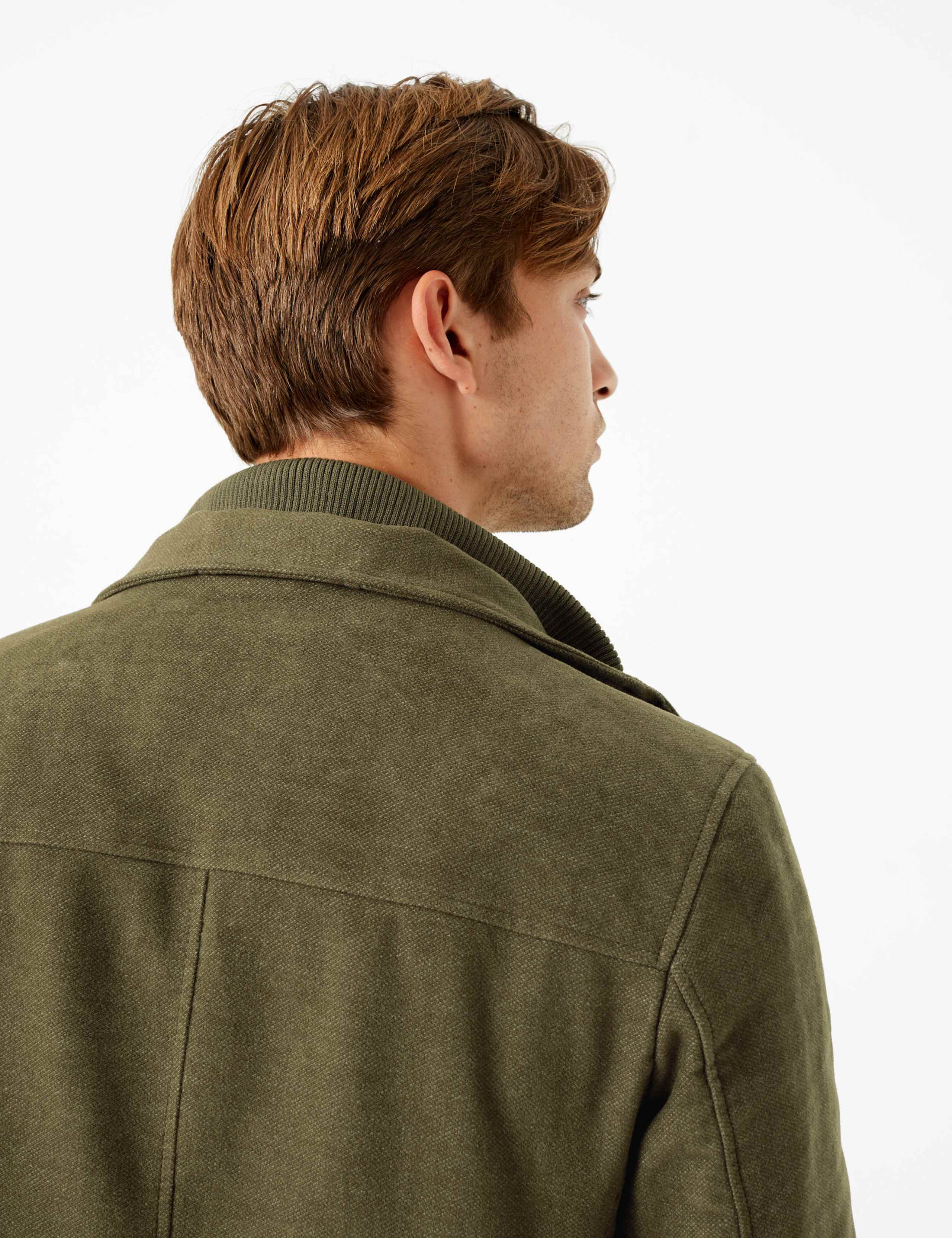 Cotton Rich Italian Moleskin Coat 7 of 7