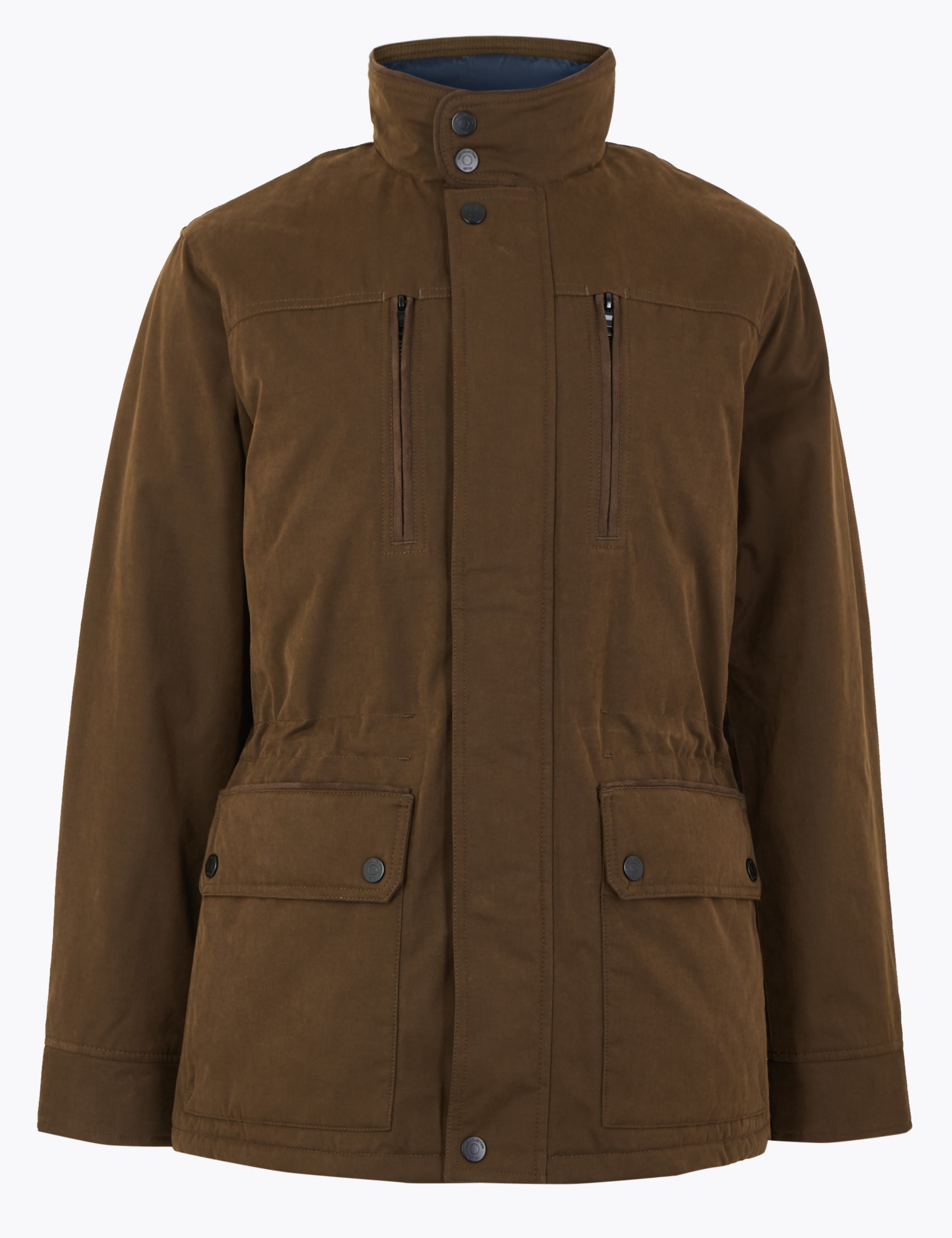Double Collar Car Coat 2 of 8