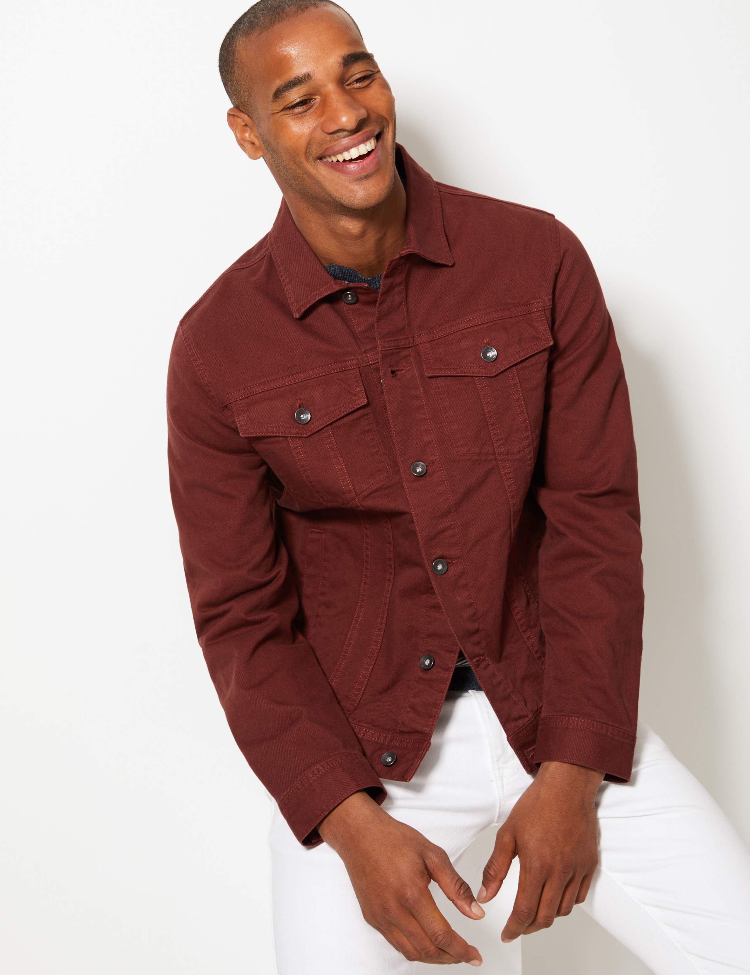 Pure Cotton Denim Jacket 3 of 5