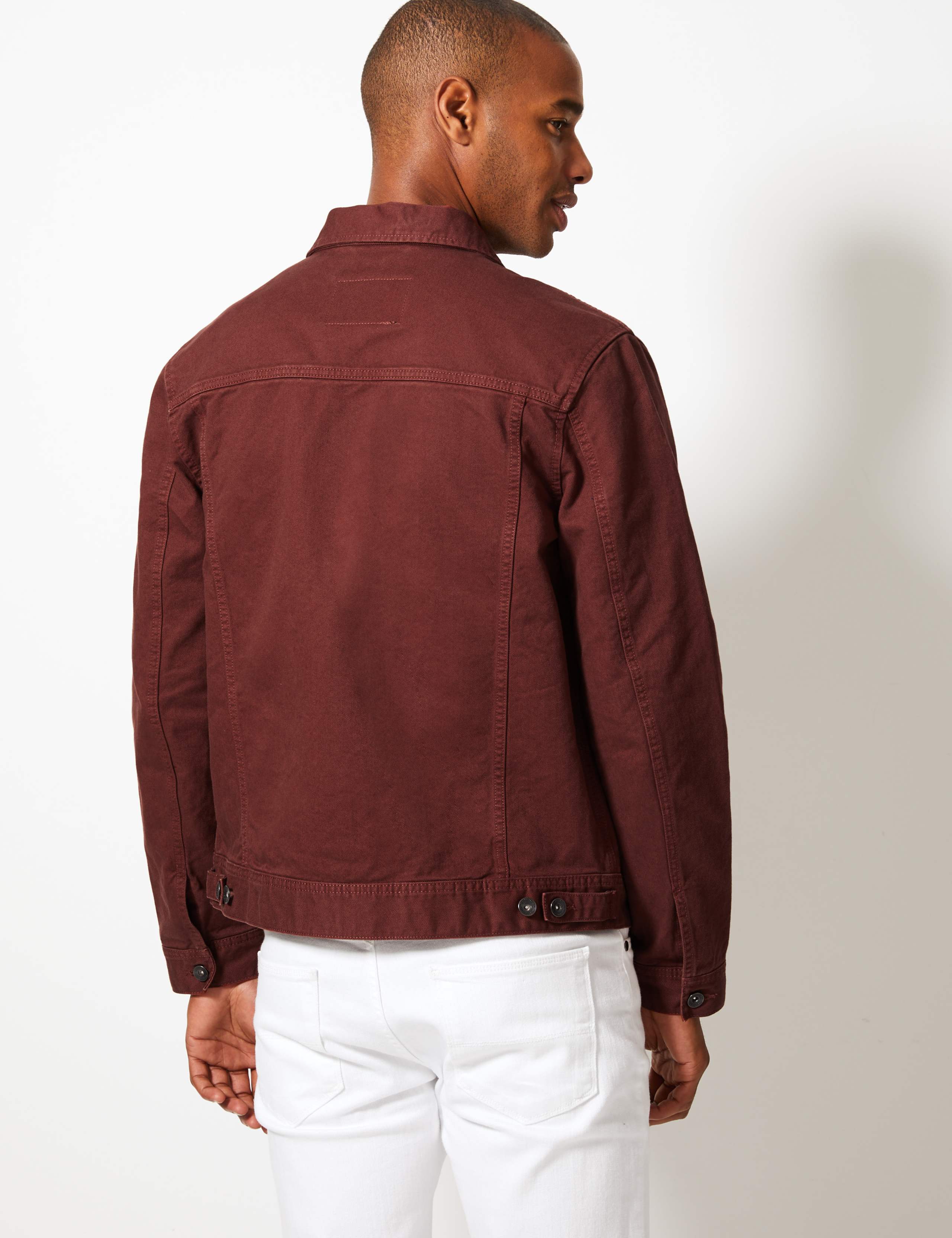 Pure Cotton Denim Jacket 4 of 5