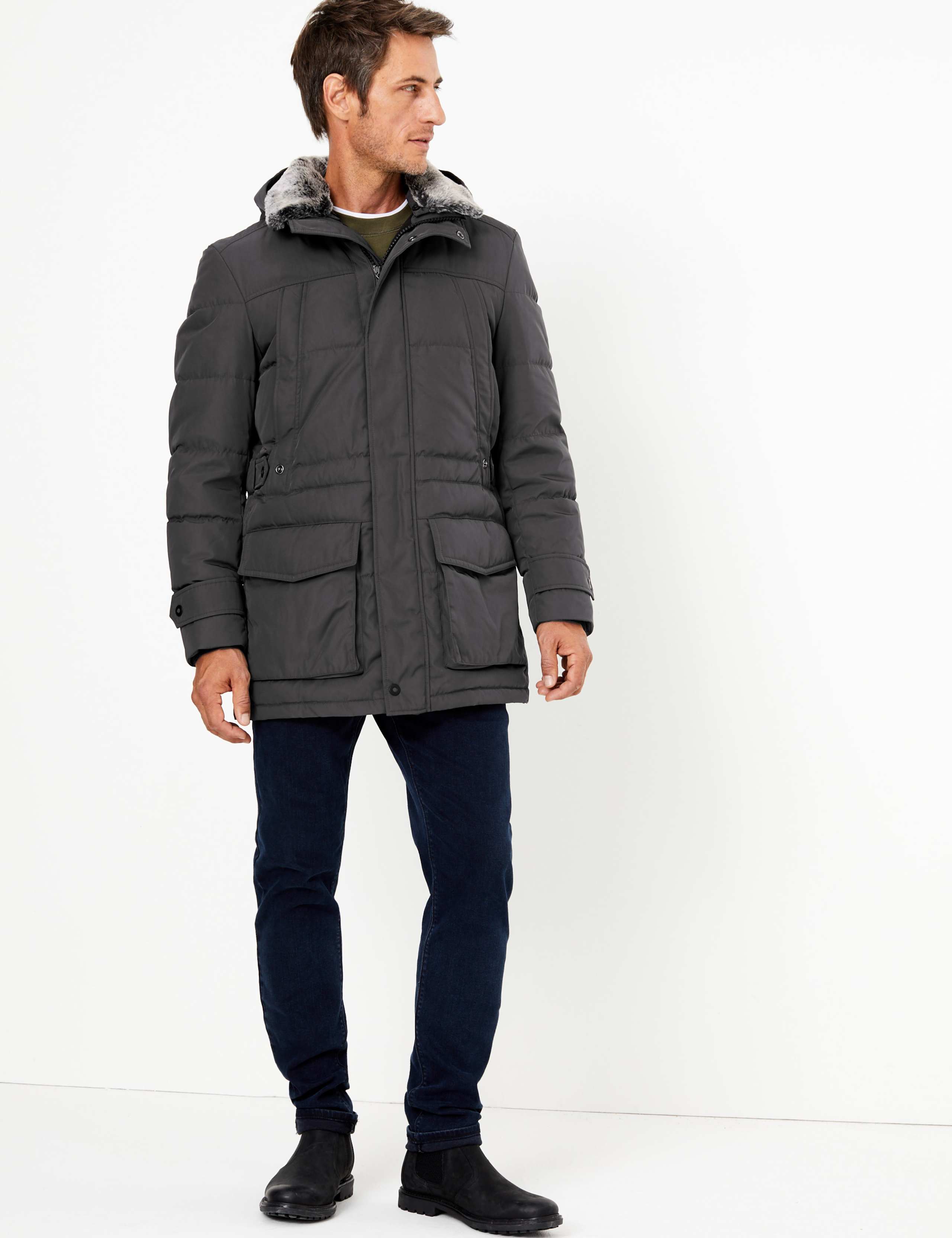 Winter Down Filled Hooded Parka 4 of 7