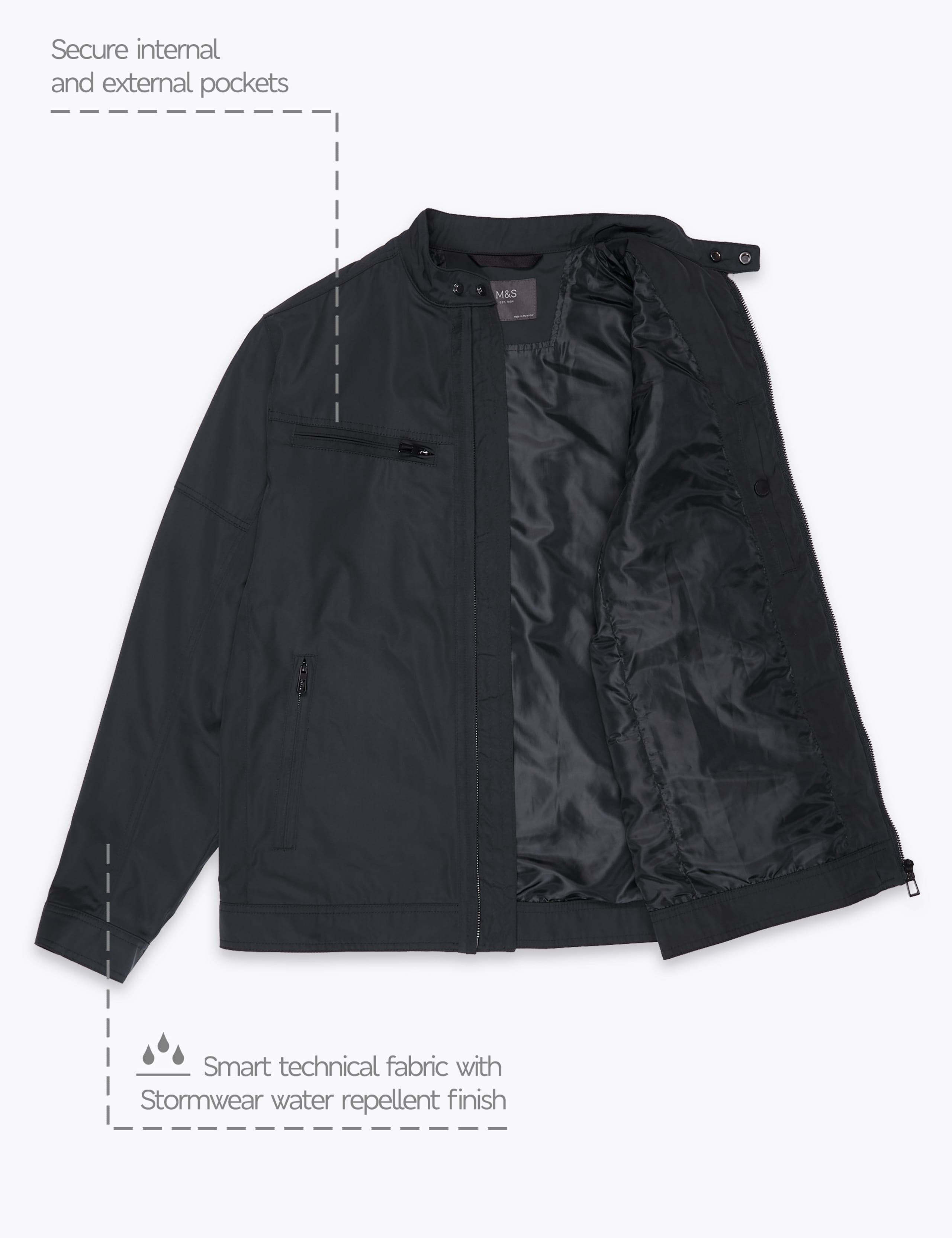 Smart Biker Jacket with Stormwear™ 7 of 9
