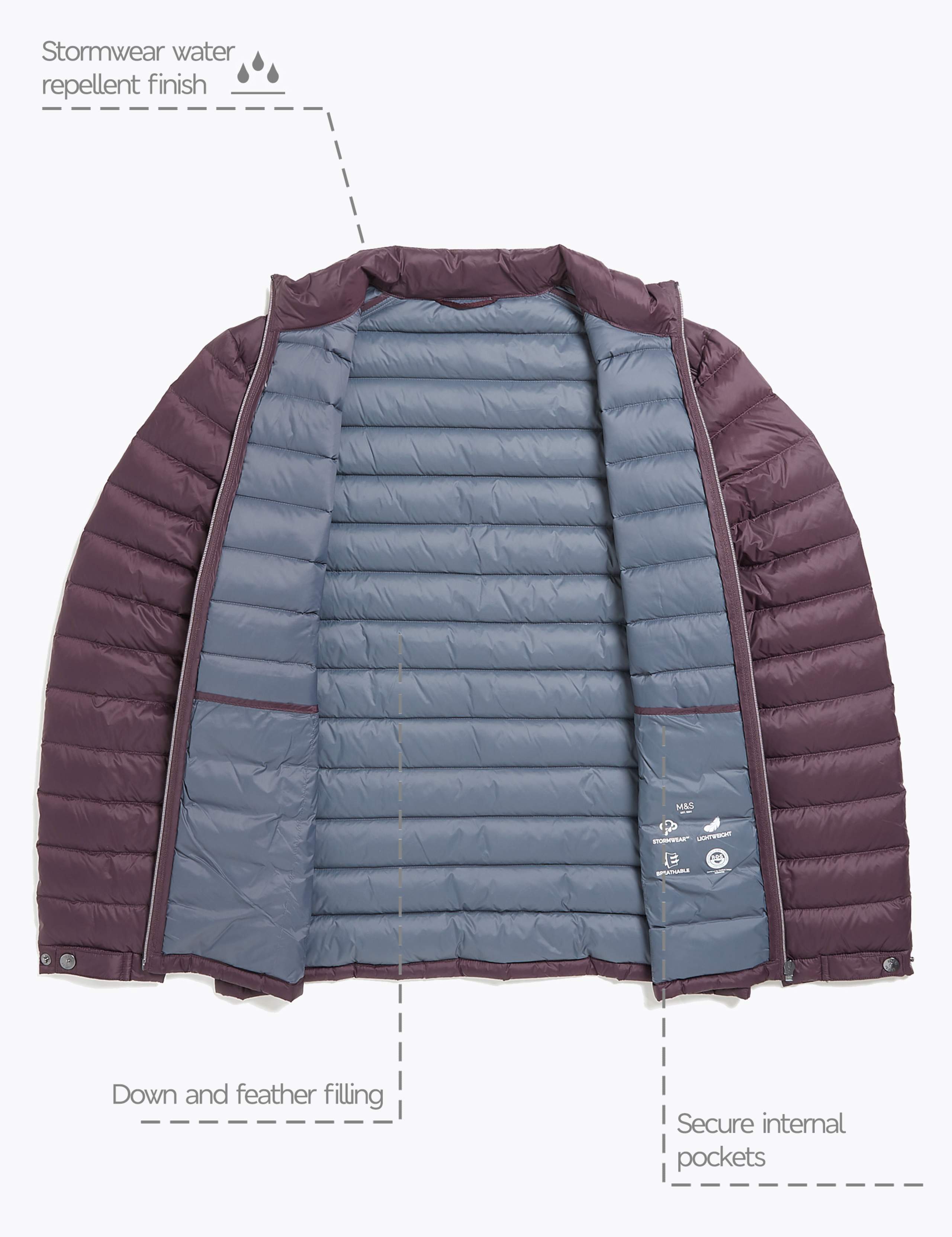 Feather & Down Puffer Jacket 4 of 5