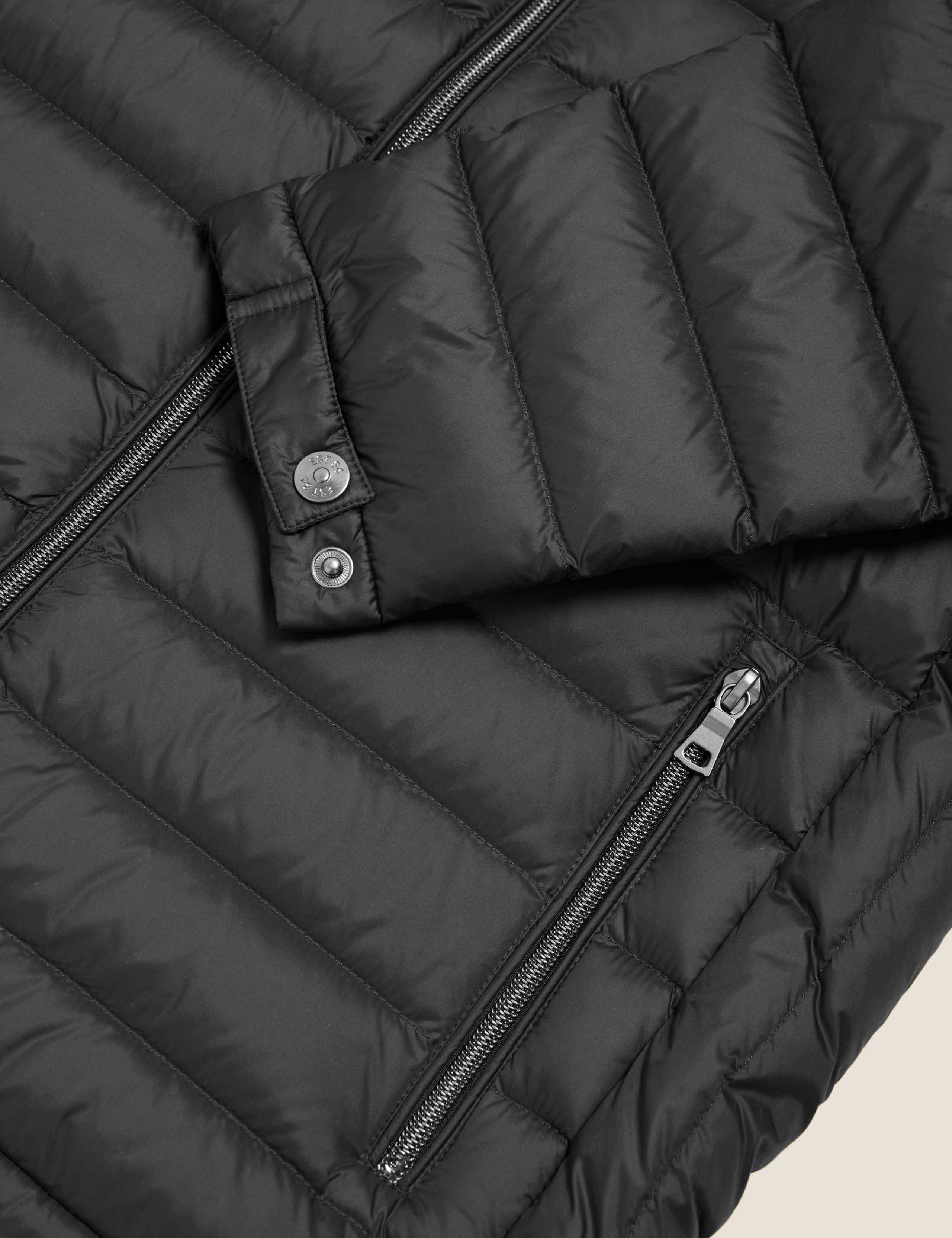Feather and Down Hooded Jacket 9 of 11