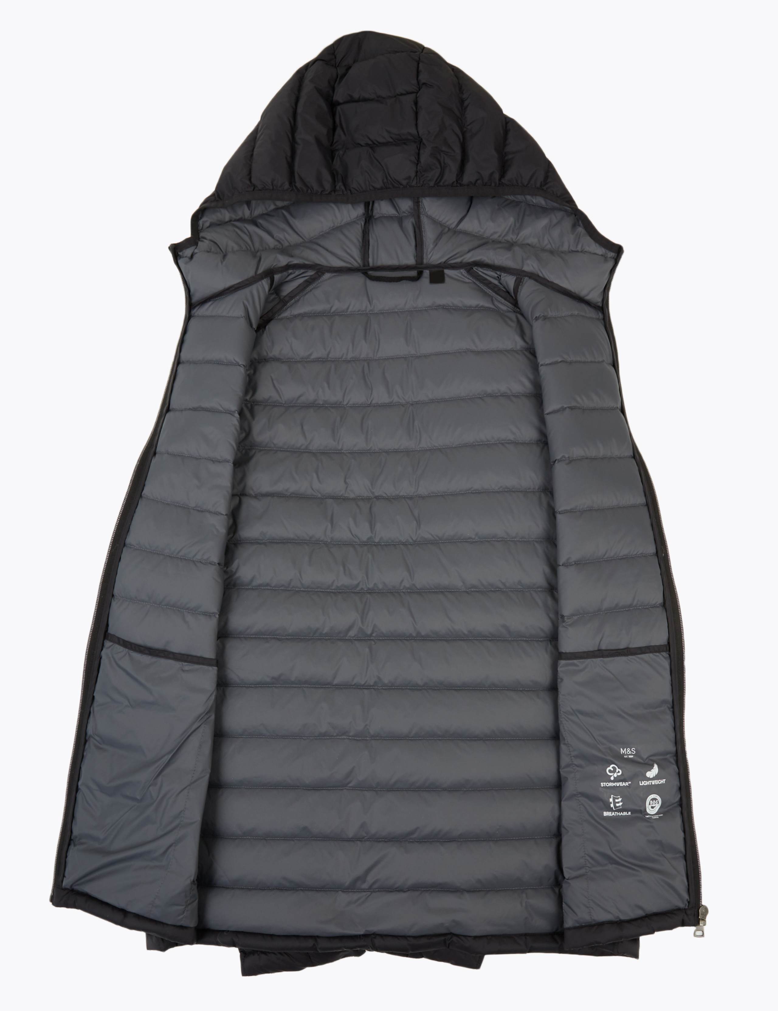Feather and Down Hooded Jacket 11 of 11