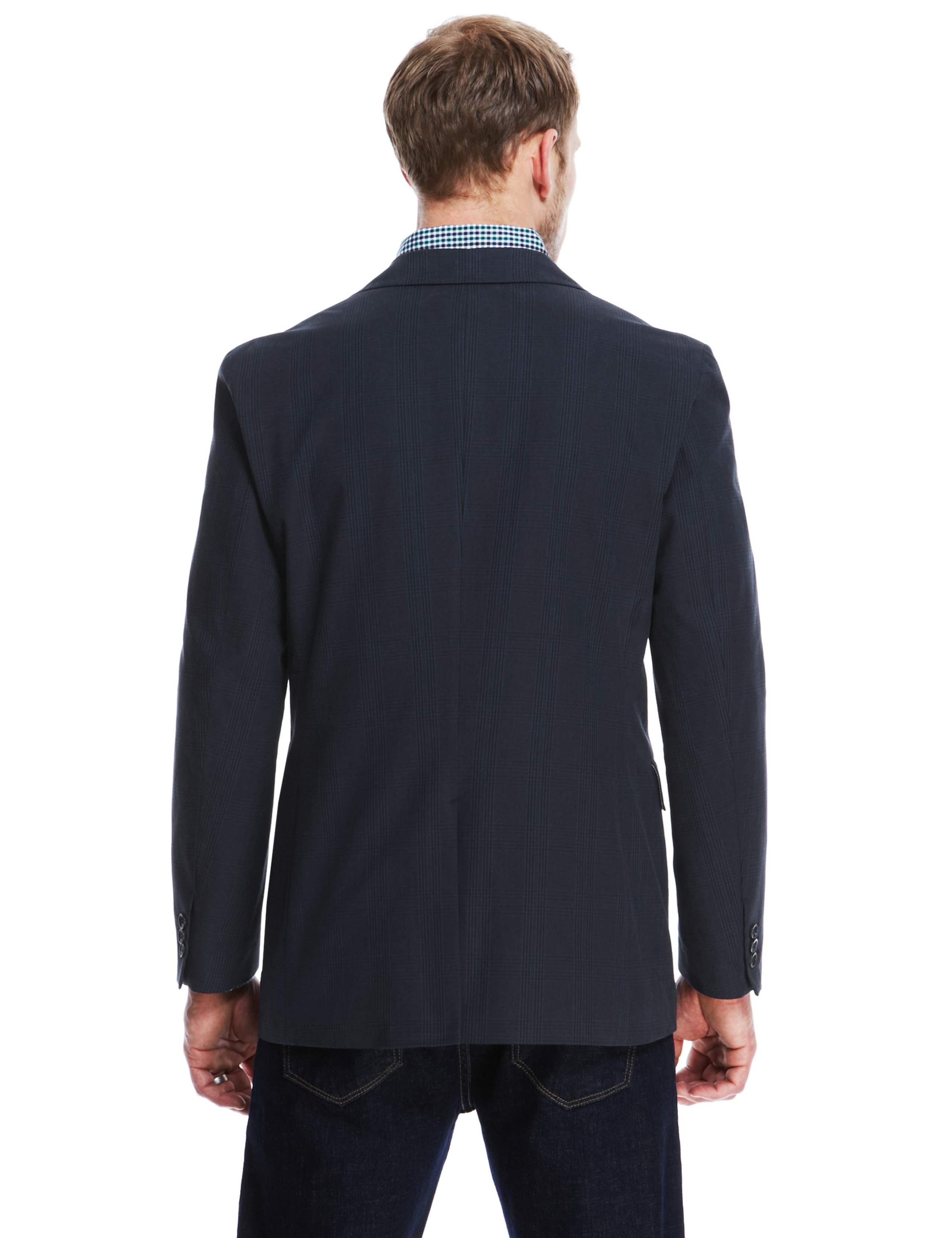 Luxury Pure Cotton Checked Jacket 5 of 5