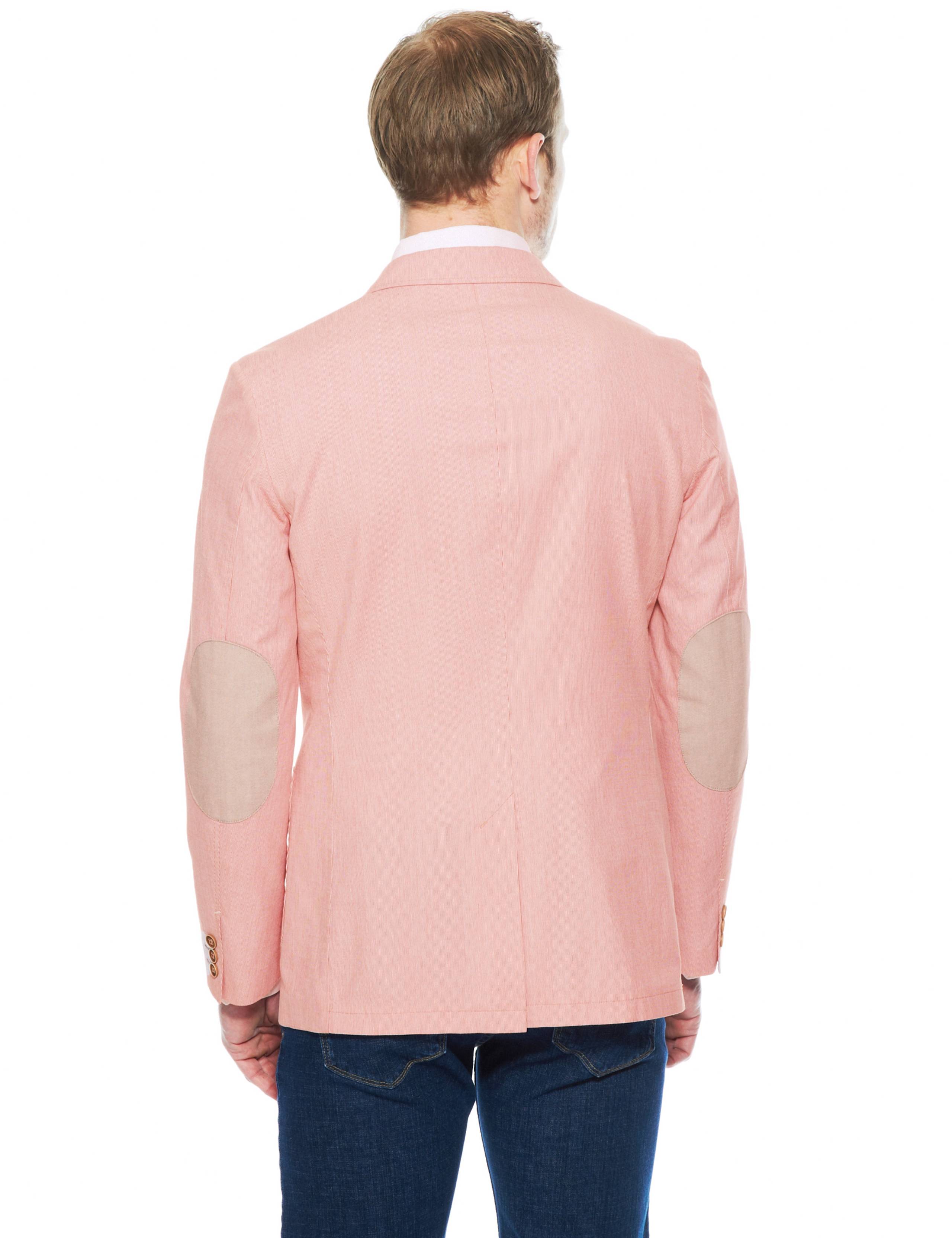 Luxury Pure Cotton Fine Striped Jacket 4 of 6