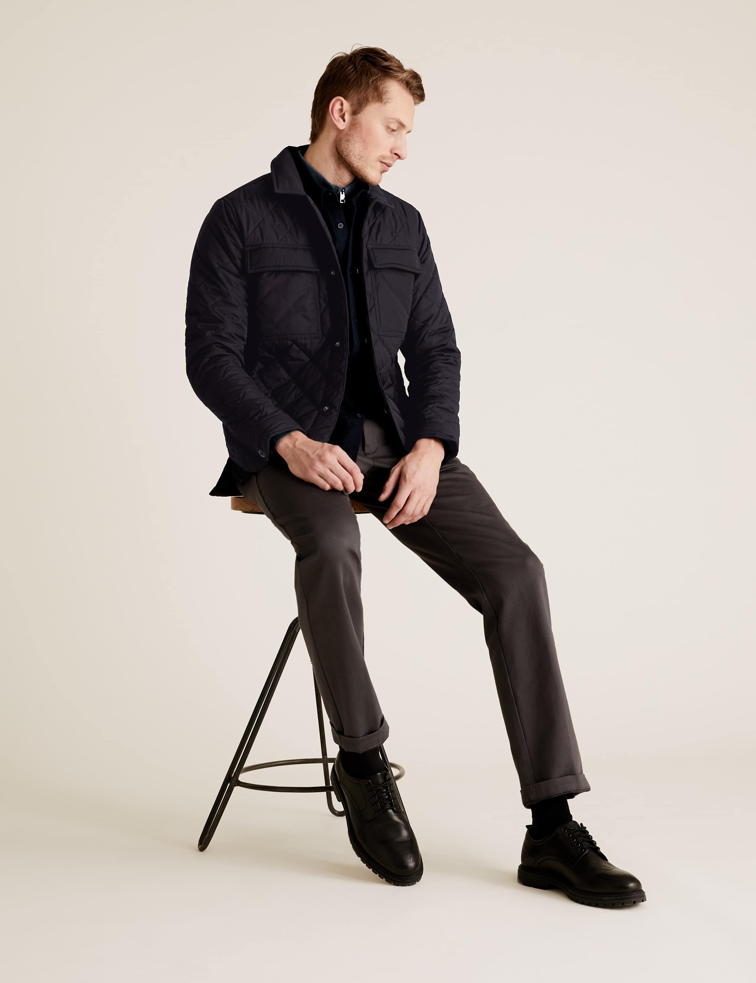 Quilted Shirt Jacket 3 of 9