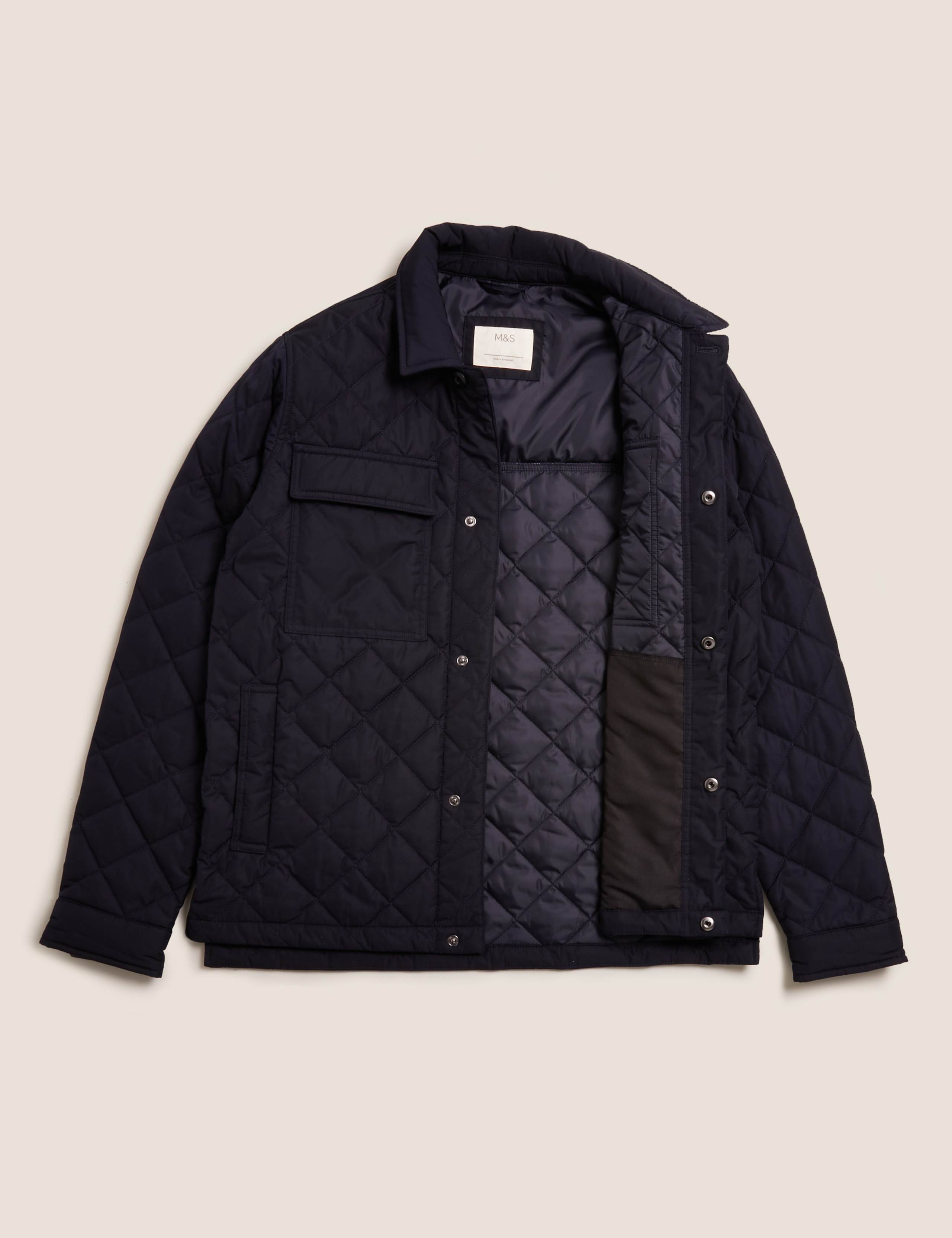 Quilted Shirt Jacket 9 of 9