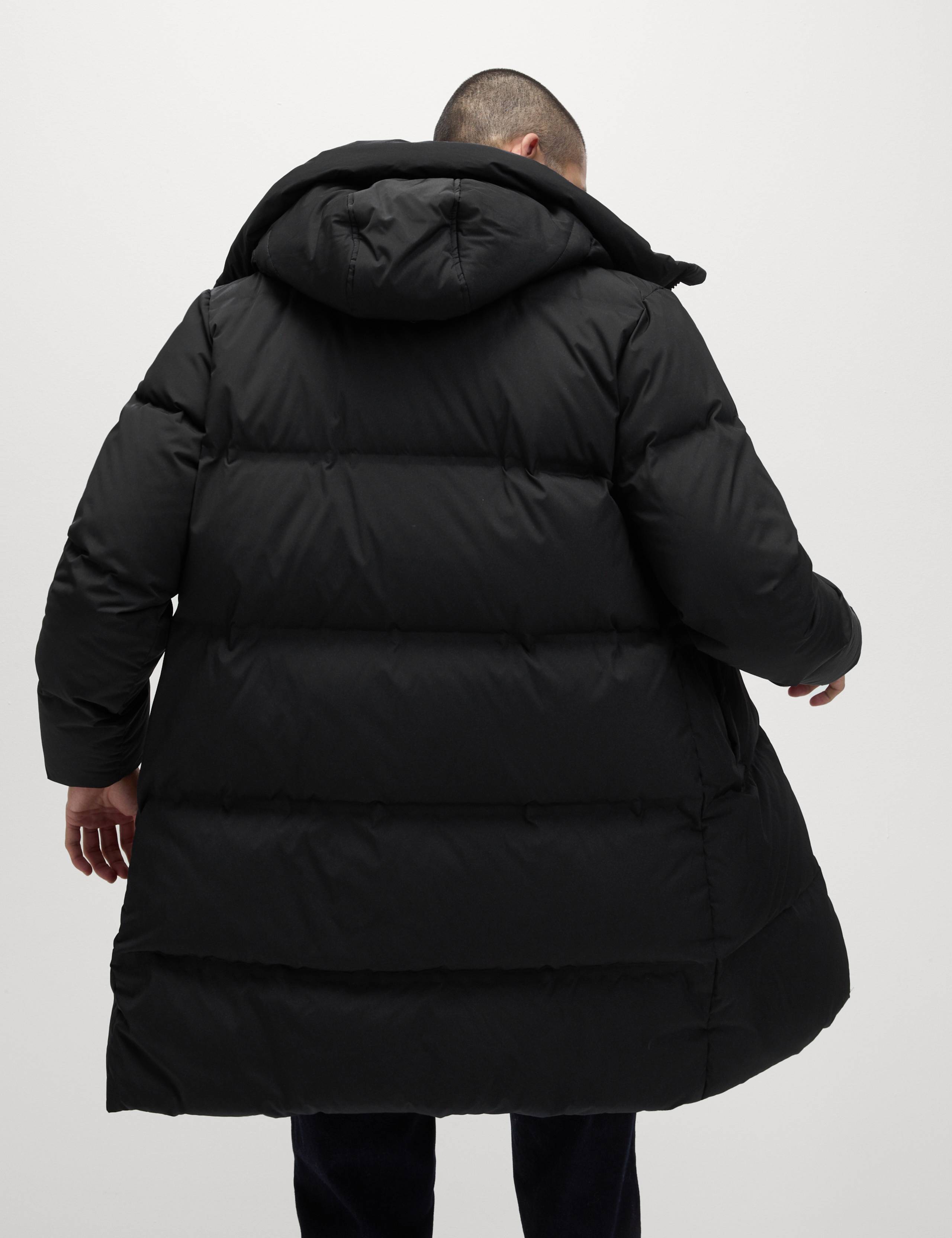Feather and Down Hooded Puffer Jacket with Stormwear™ 4 of 8