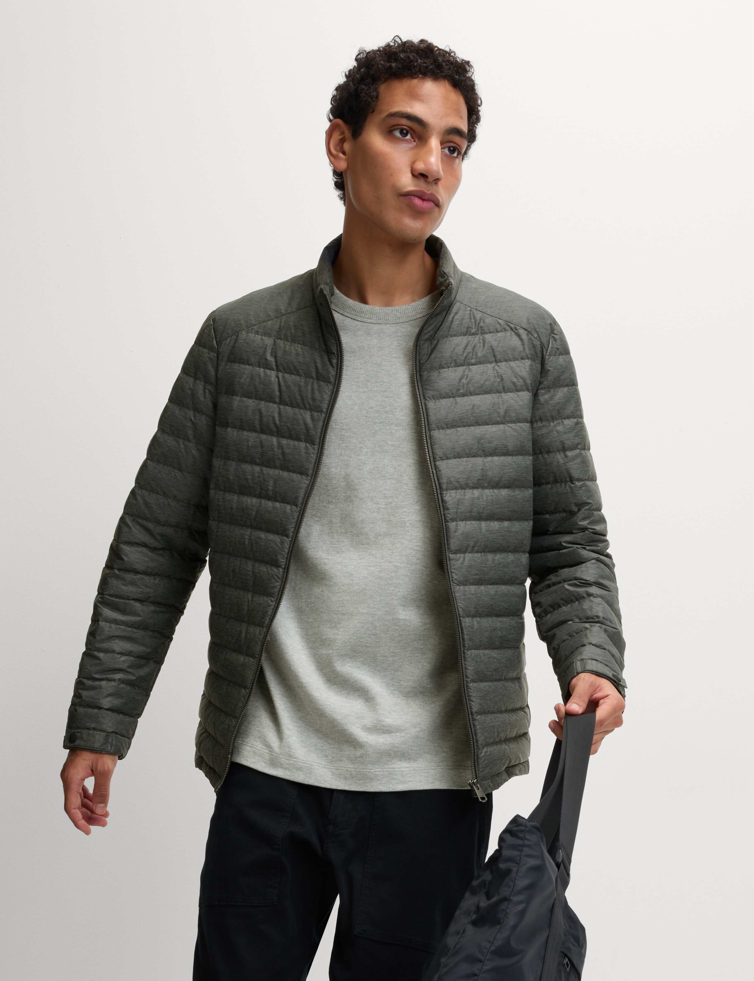 Lightweight Feather & Down Puffer Jacket with Stormwear™ 4 of 7