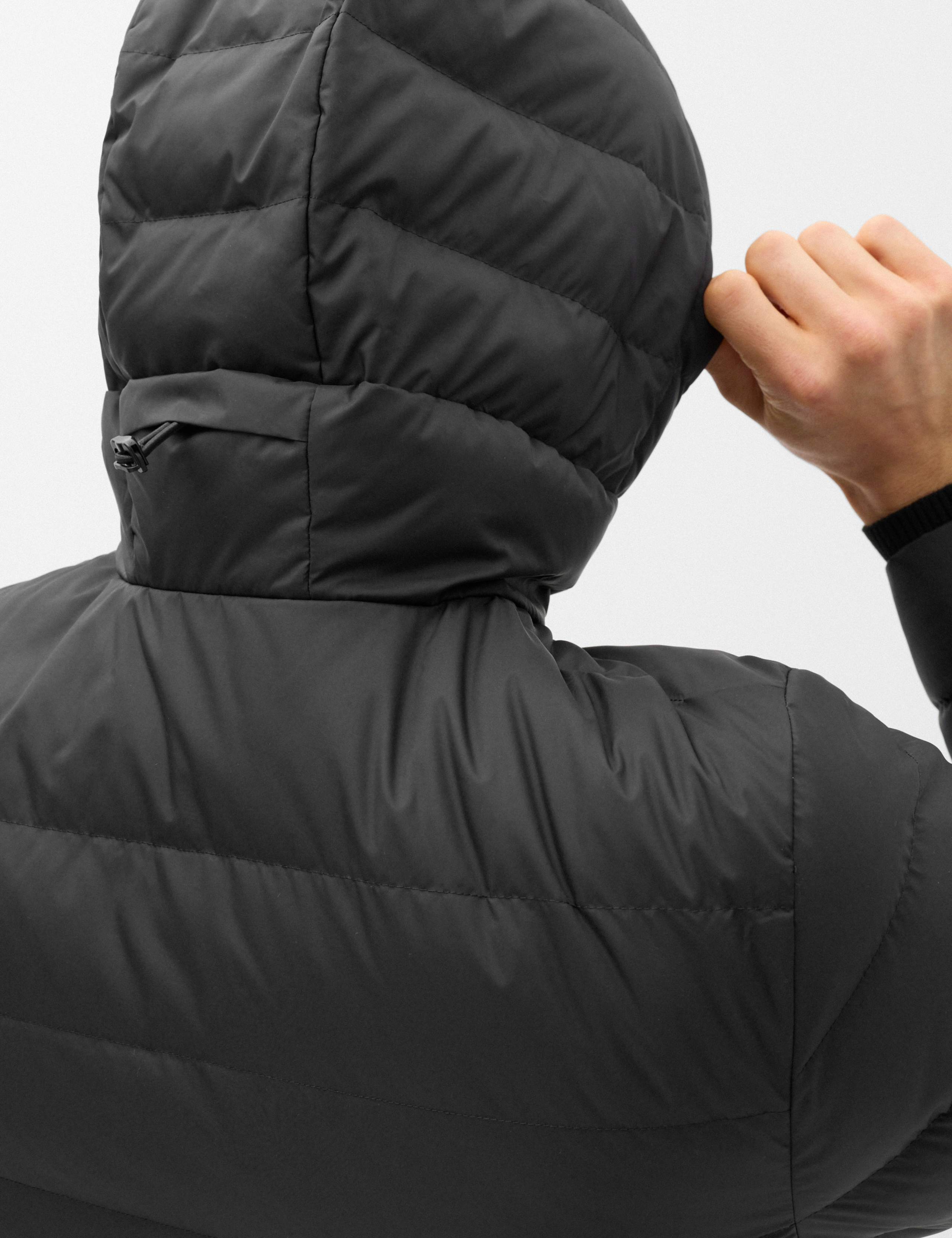 Feather and Down Hooded Puffer Jacket 4 of 7