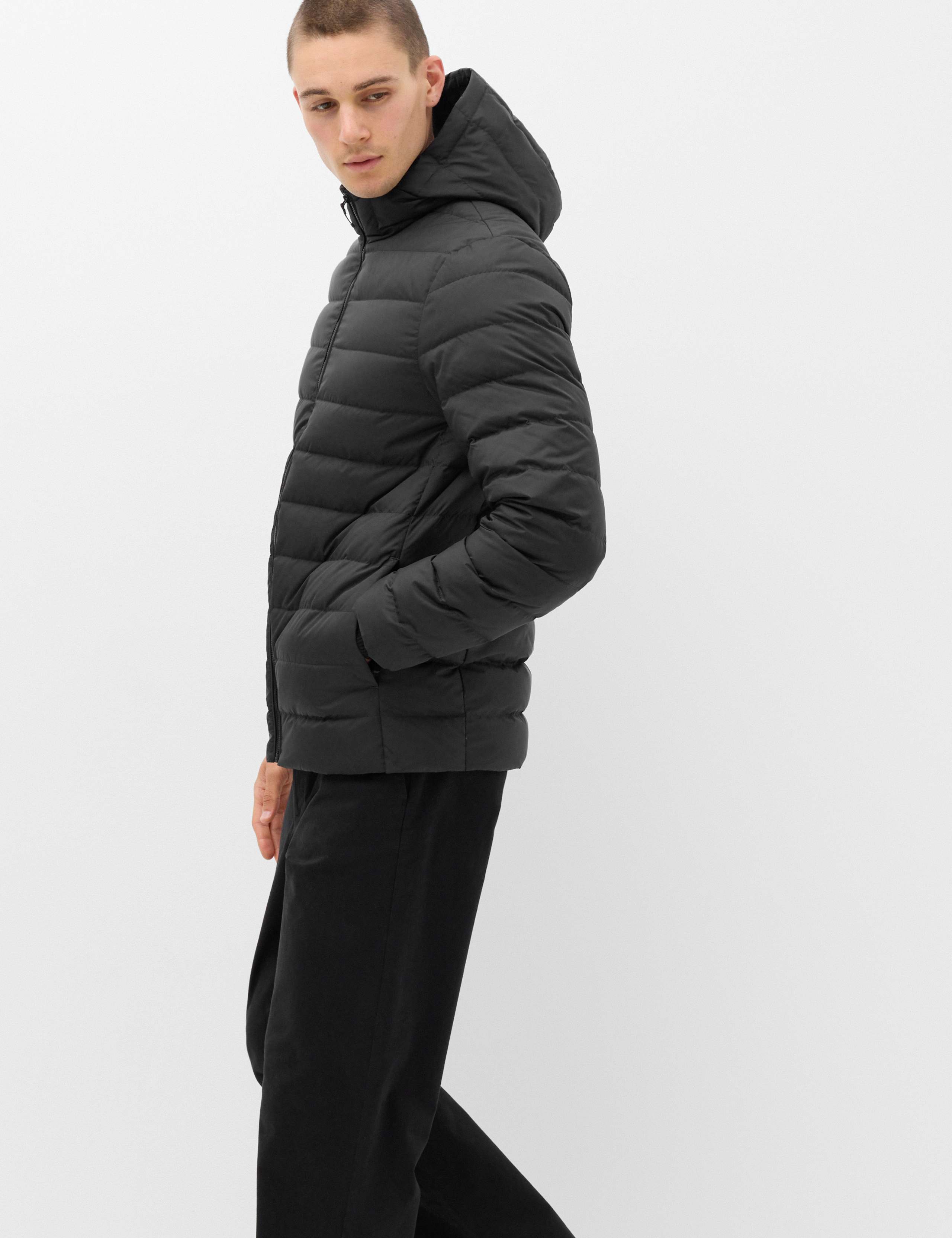 Feather and Down Hooded Puffer Jacket 6 of 7